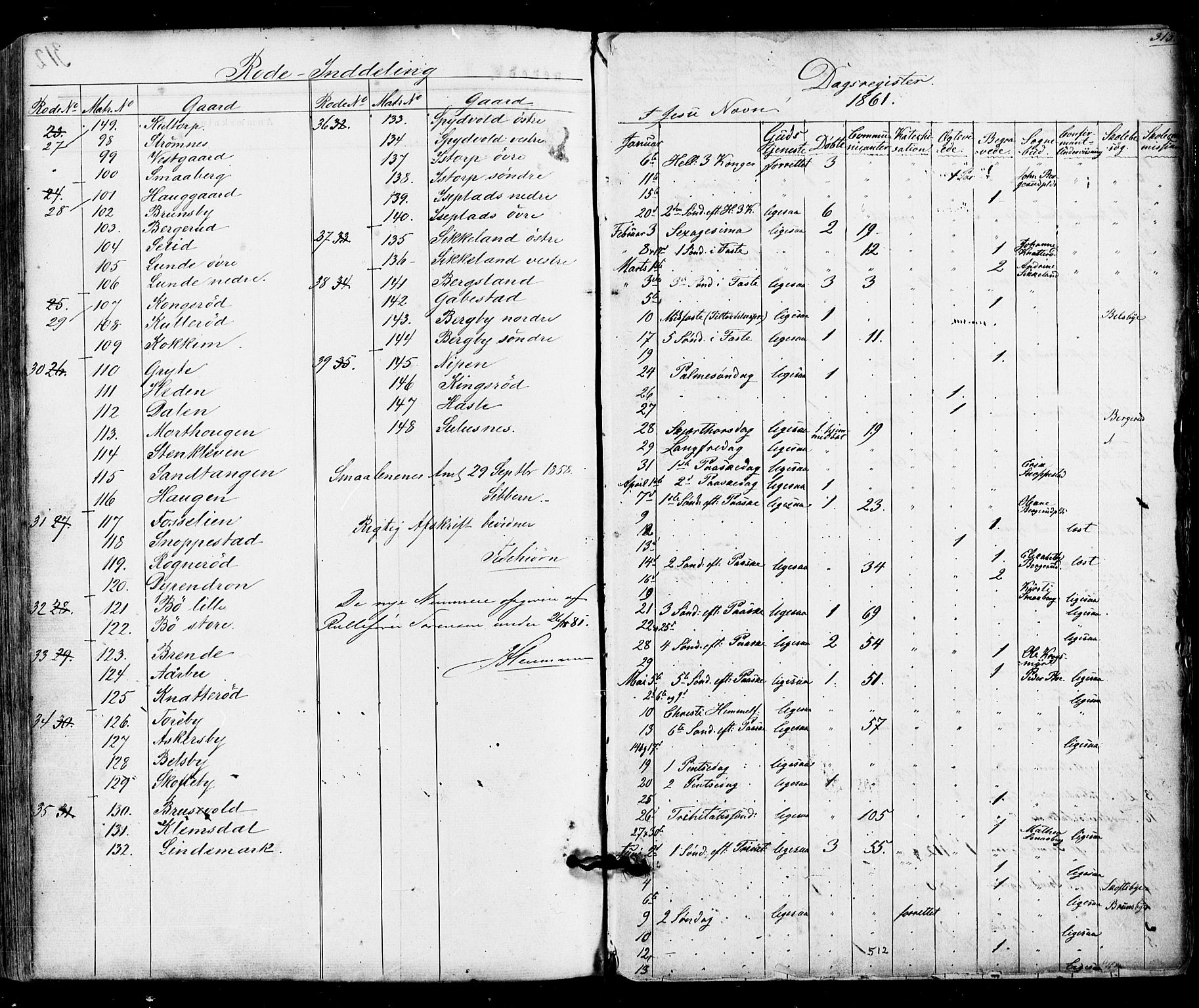 Varteig prestekontor Kirkebøker, AV/SAO-A-10447a/F/Fa/L0001: Parish register (official) no. 1, 1861-1877, p. 313