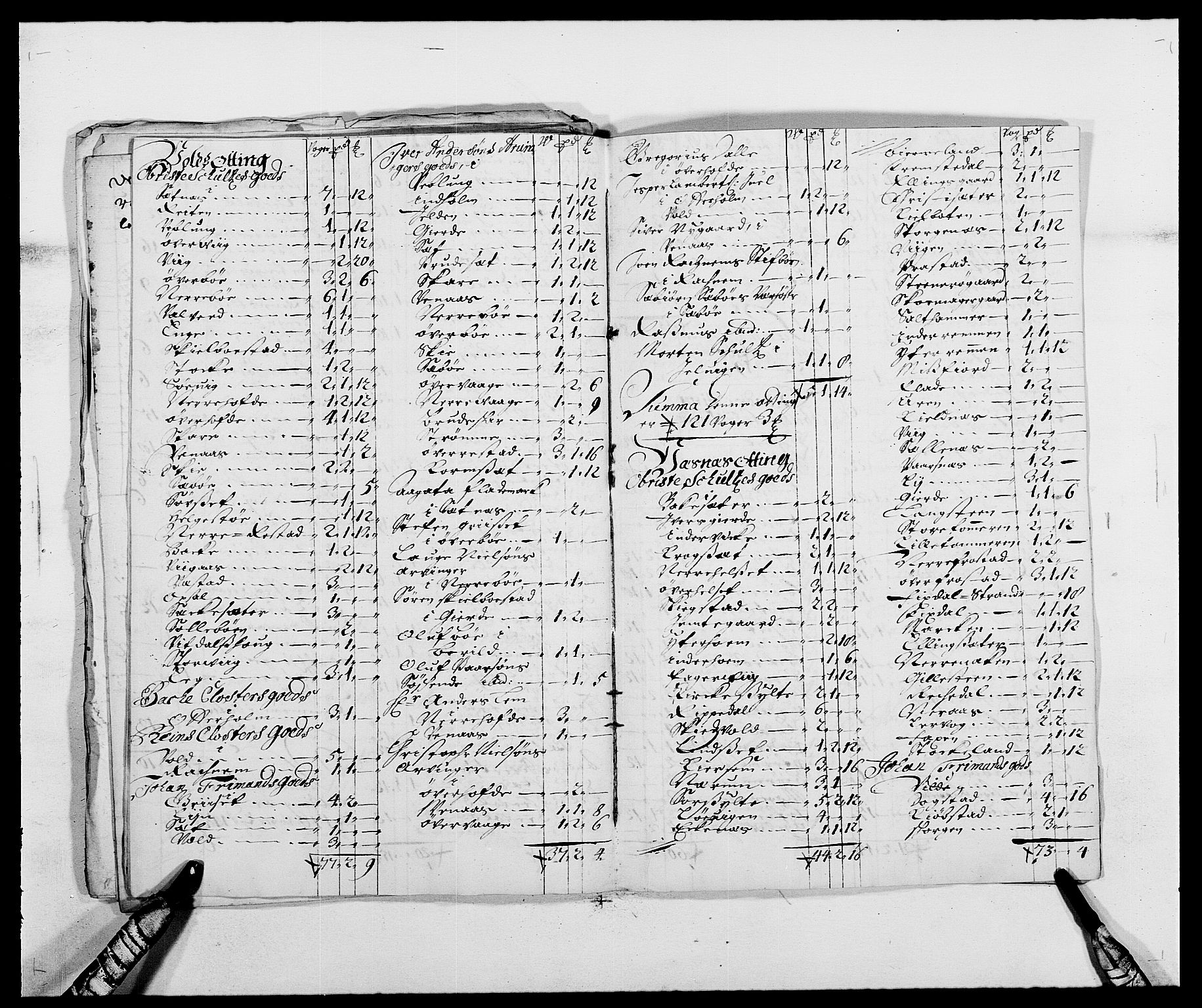 Rentekammeret inntil 1814, Reviderte regnskaper, Fogderegnskap, AV/RA-EA-4092/R55/L3648: Fogderegnskap Romsdal, 1687-1689, p. 328