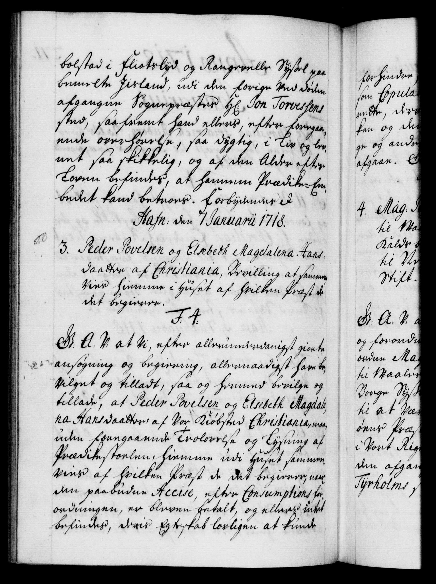 Danske Kanselli 1572-1799, AV/RA-EA-3023/F/Fc/Fca/Fcaa/L0022: Norske registre, 1716-1719, p. 271b