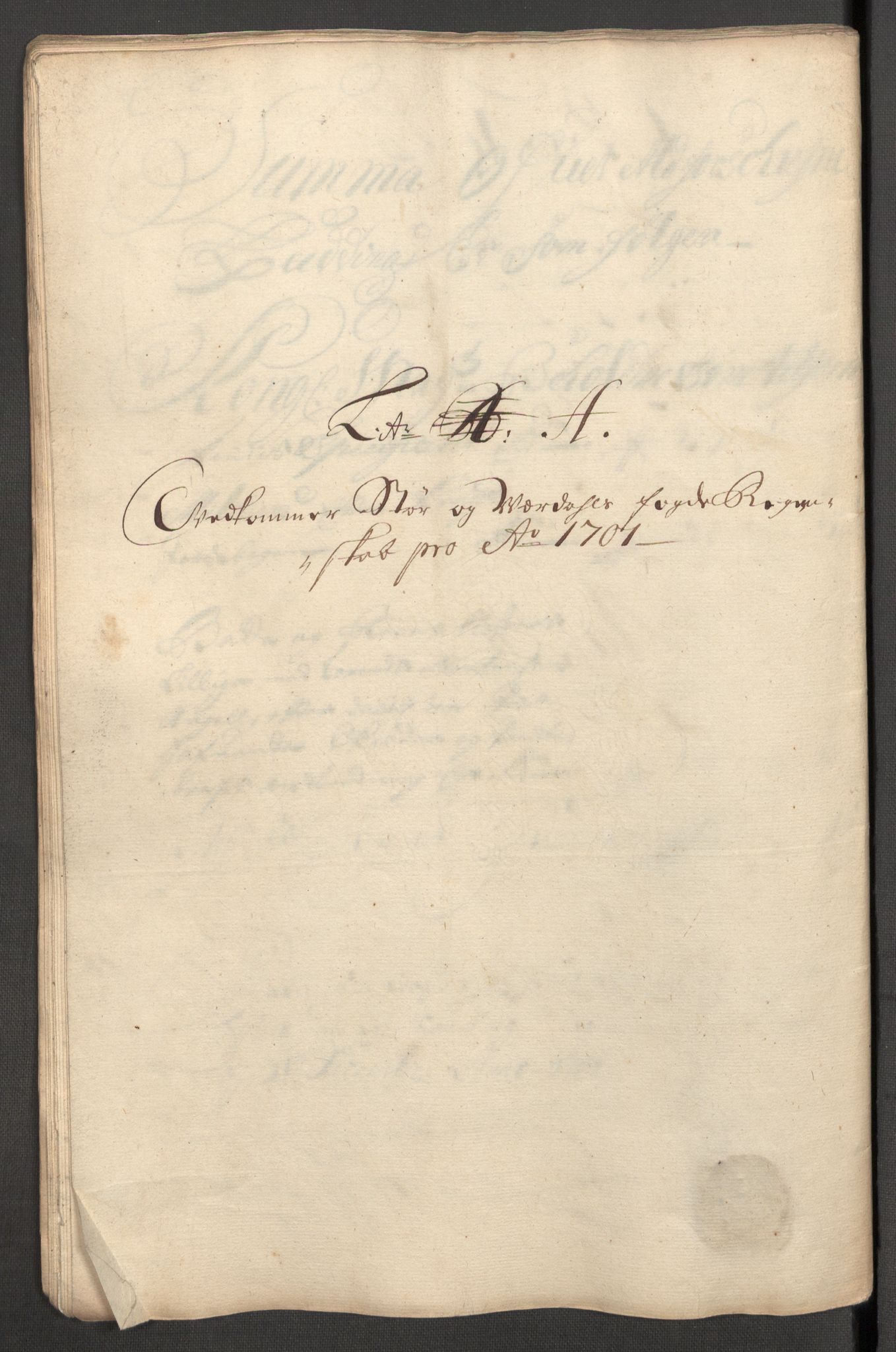 Rentekammeret inntil 1814, Reviderte regnskaper, Fogderegnskap, RA/EA-4092/R62/L4193: Fogderegnskap Stjørdal og Verdal, 1701-1702, p. 63