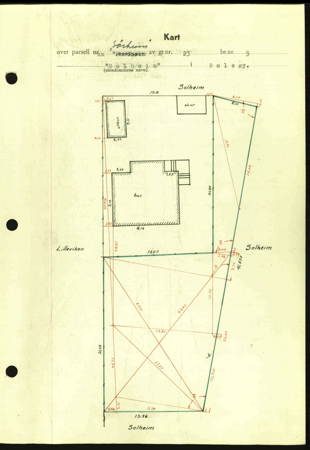 Romsdal sorenskriveri, AV/SAT-A-4149/1/2/2C: Mortgage book no. A17, 1944-1945, Diary no: : 1444/1944