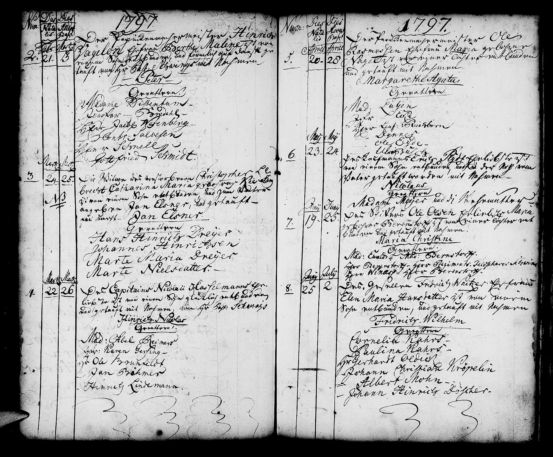 Mariakirken Sokneprestembete, AV/SAB-A-76901/H/Haa/L0002: Parish register (official) no. A 2, 1748-1807, p. 87