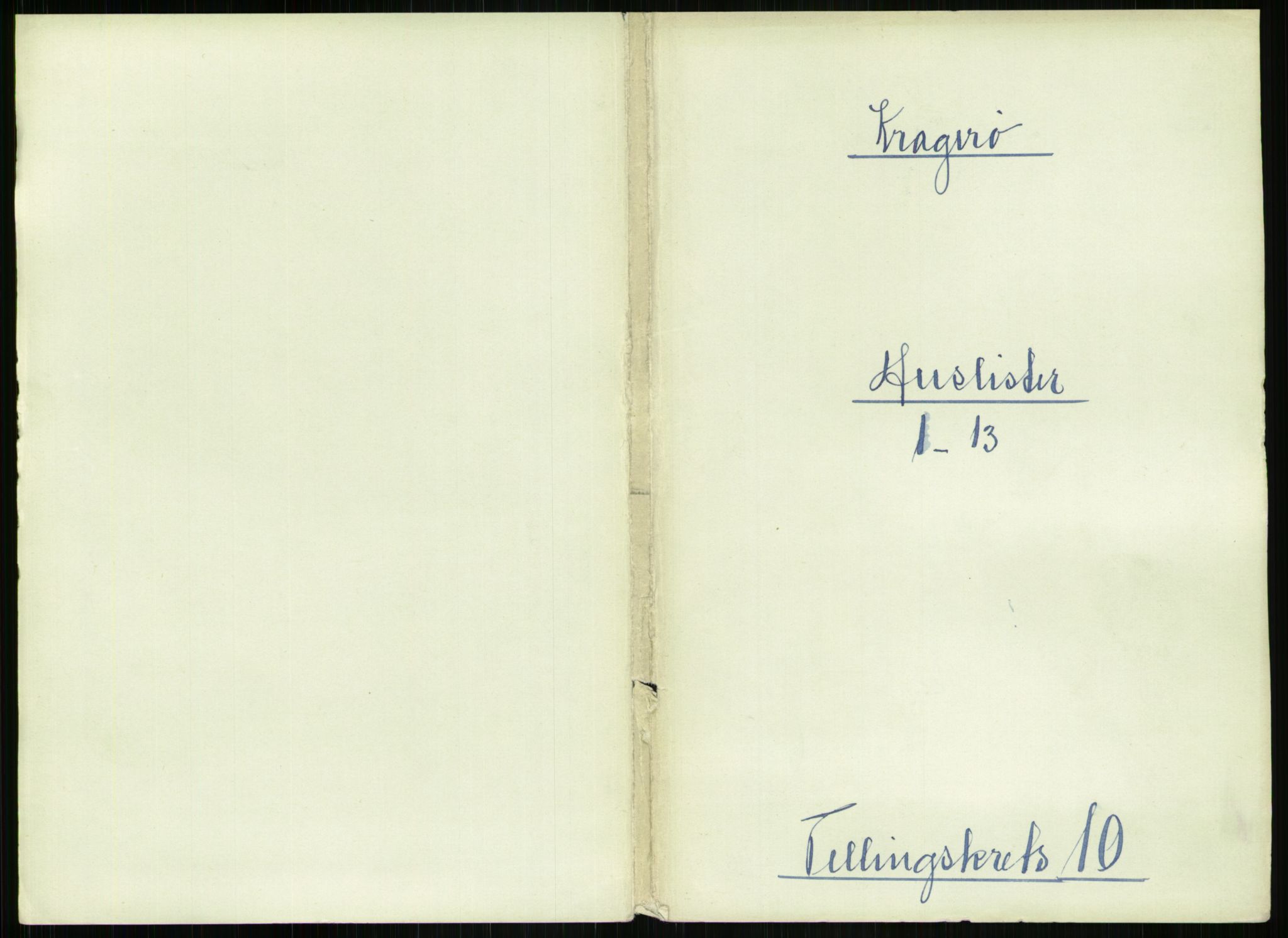 RA, 1891 census for 0801 Kragerø, 1891, p. 584