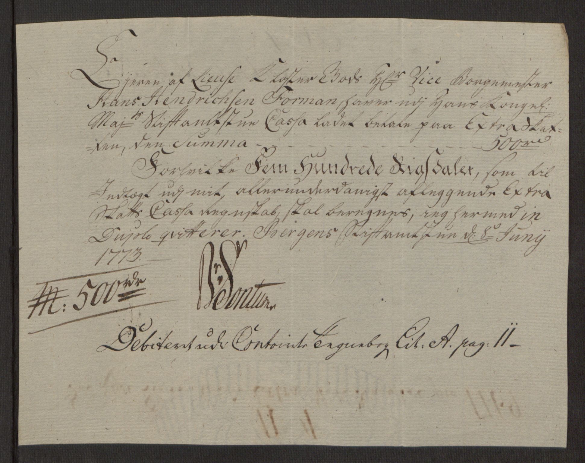 Rentekammeret inntil 1814, Reviderte regnskaper, Fogderegnskap, RA/EA-4092/R50/L3180: Ekstraskatten Lyse kloster, 1762-1783, p. 225