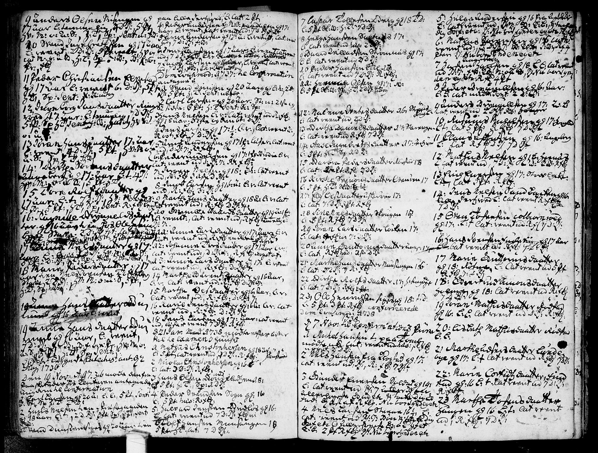 Råde prestekontor kirkebøker, AV/SAO-A-2009/F/Fa/L0001: Parish register (official) no. 1, 1707-1762, p. 108