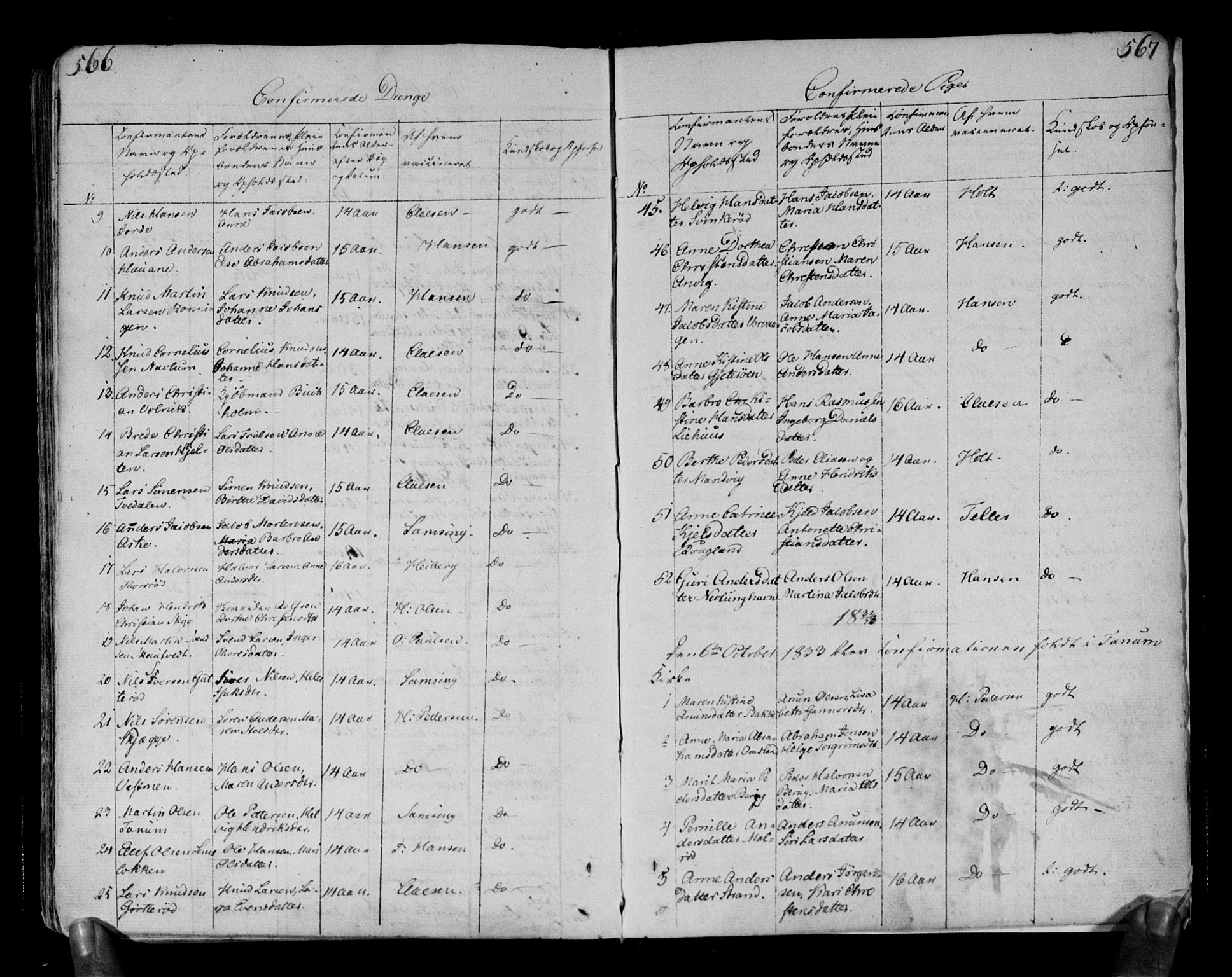 Brunlanes kirkebøker, AV/SAKO-A-342/F/Fa/L0002: Parish register (official) no. I 2, 1802-1834, p. 566-567