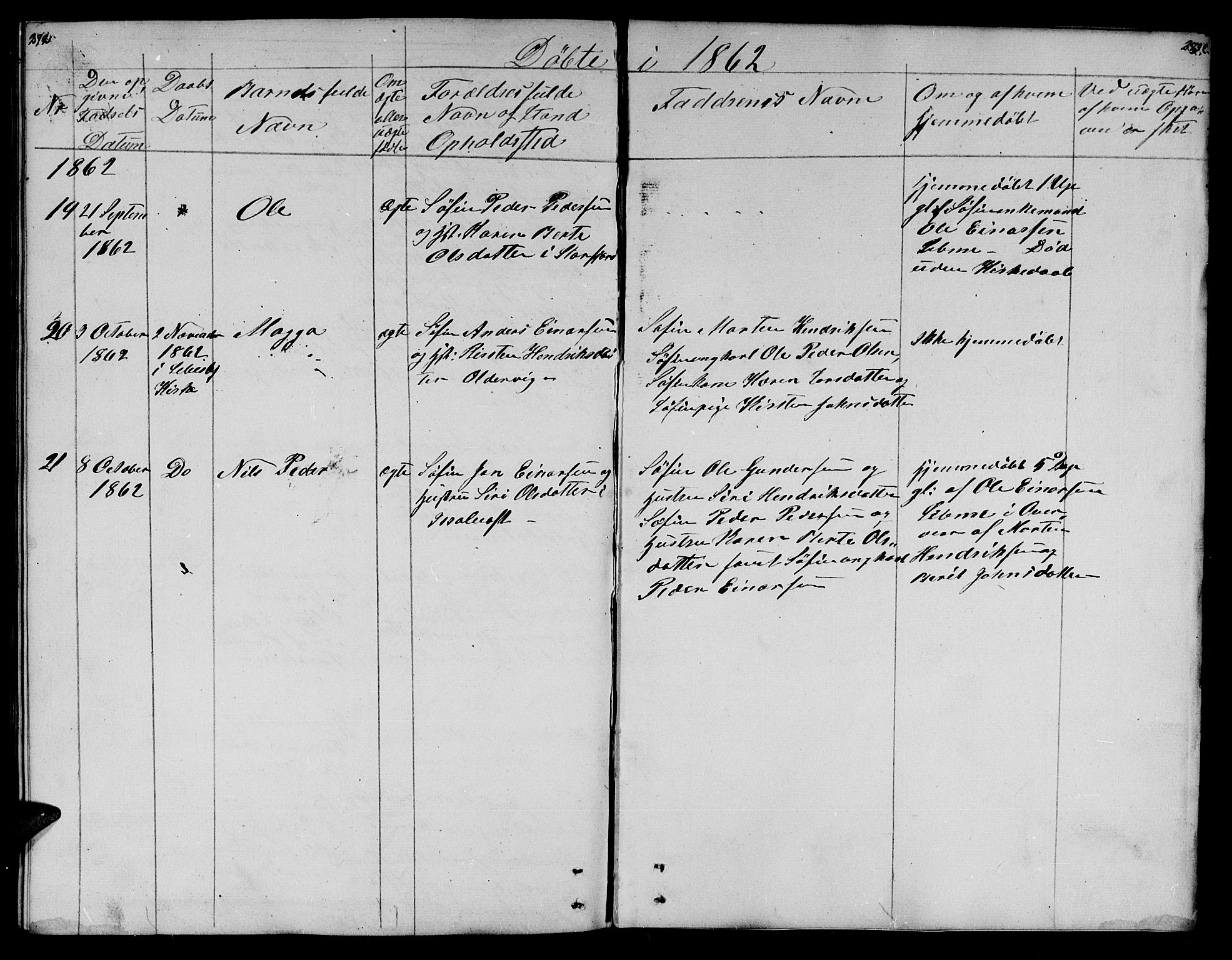 Lebesby sokneprestkontor, SATØ/S-1353/H/Hb/L0001klokker: Parish register (copy) no. 1, 1846-1862, p. 272-273