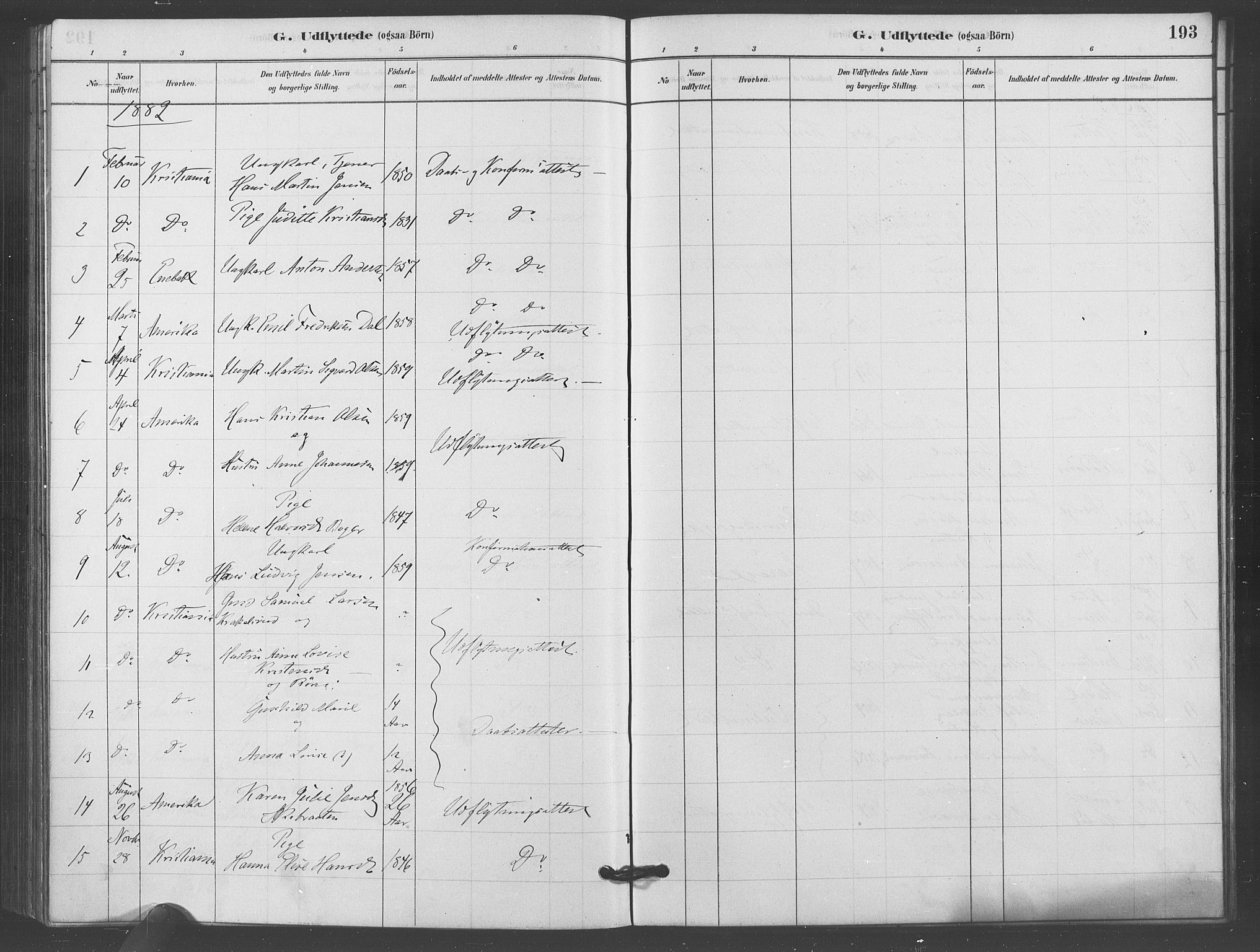 Kråkstad prestekontor Kirkebøker, AV/SAO-A-10125a/F/Fb/L0001: Parish register (official) no. II 1, 1880-1892, p. 193