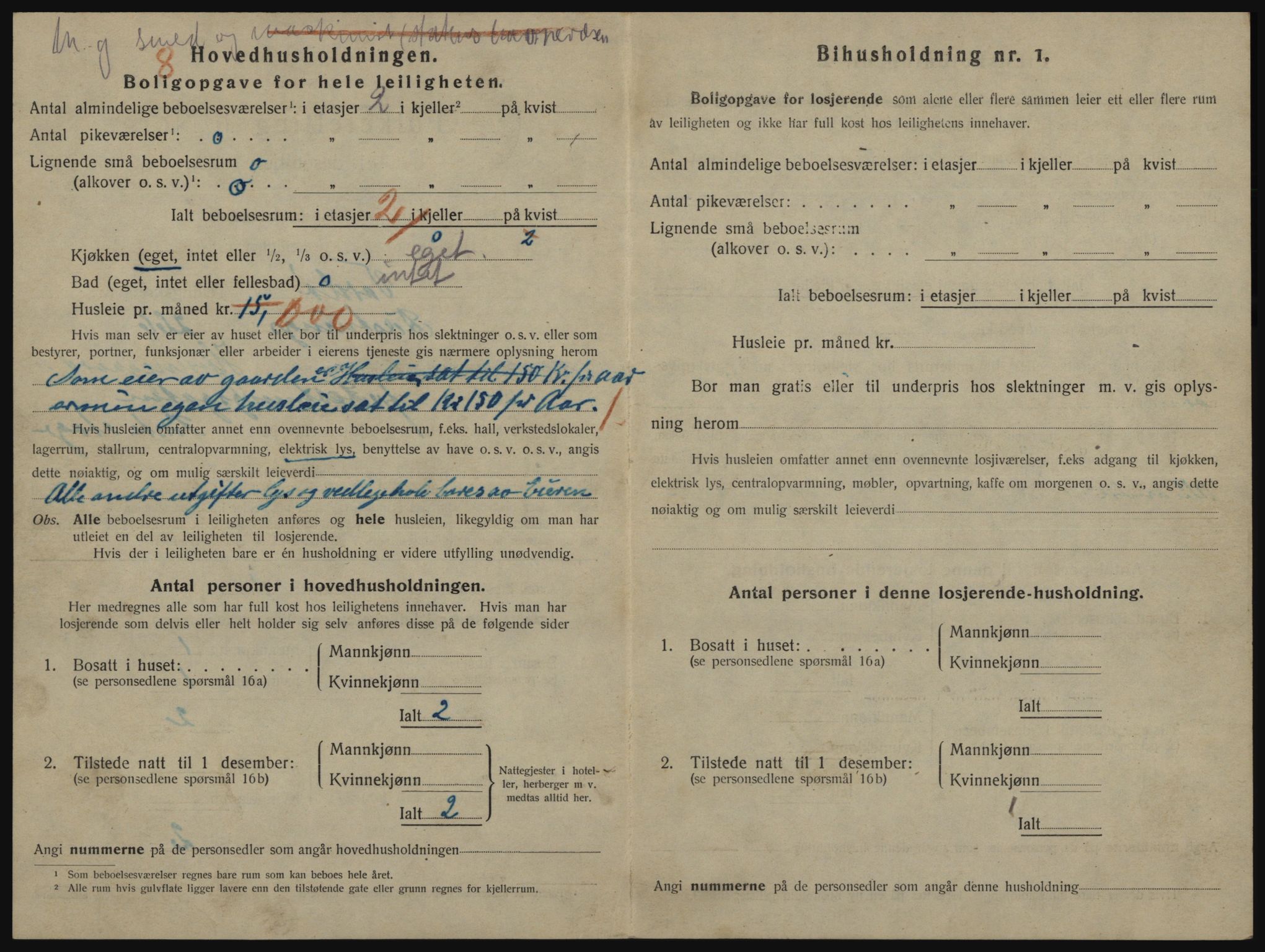 SATØ, 1920 census for Vardø, 1920, p. 2220