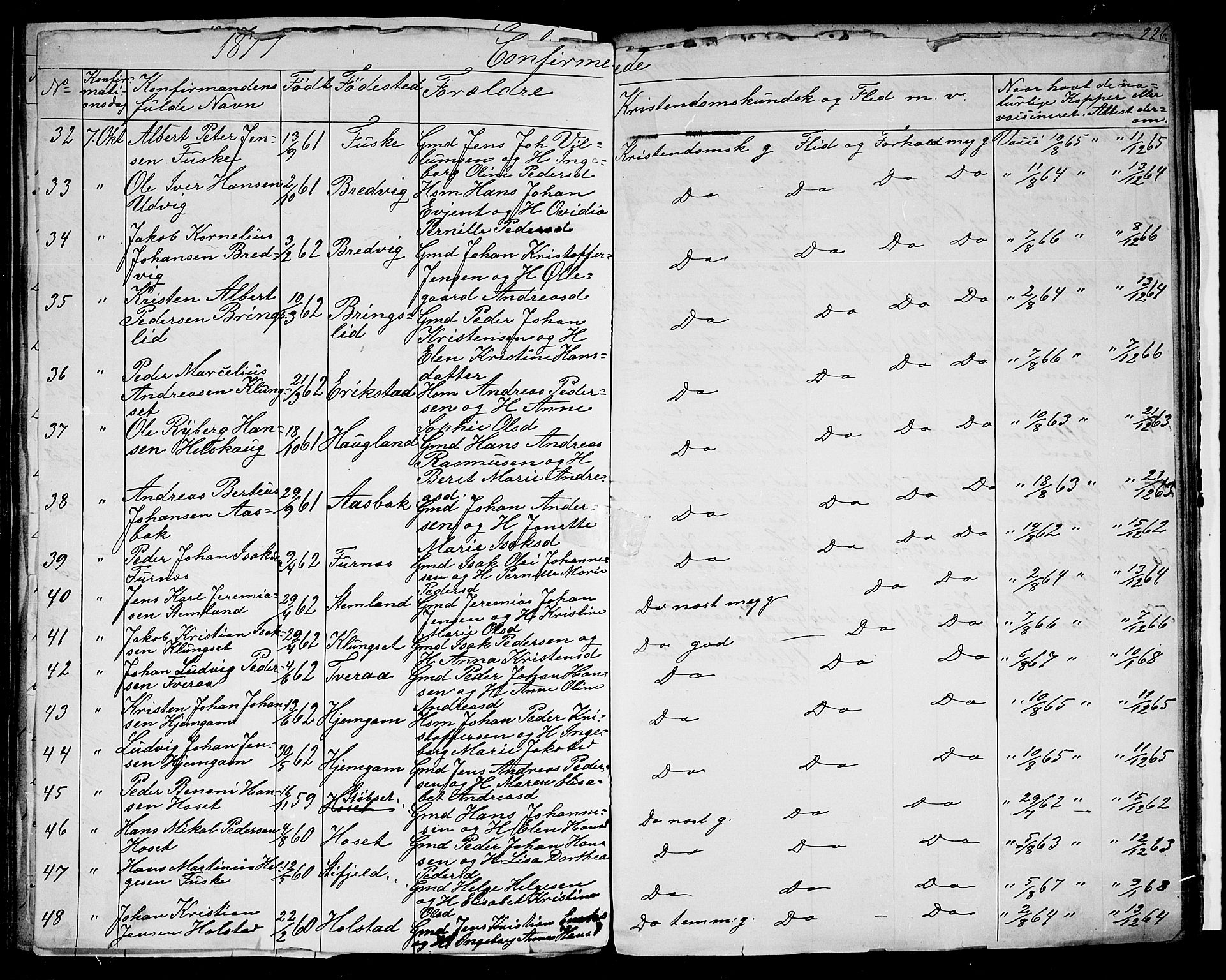 Ministerialprotokoller, klokkerbøker og fødselsregistre - Nordland, AV/SAT-A-1459/852/L0753: Parish register (copy) no. 852C04, 1856-1877, p. 225g