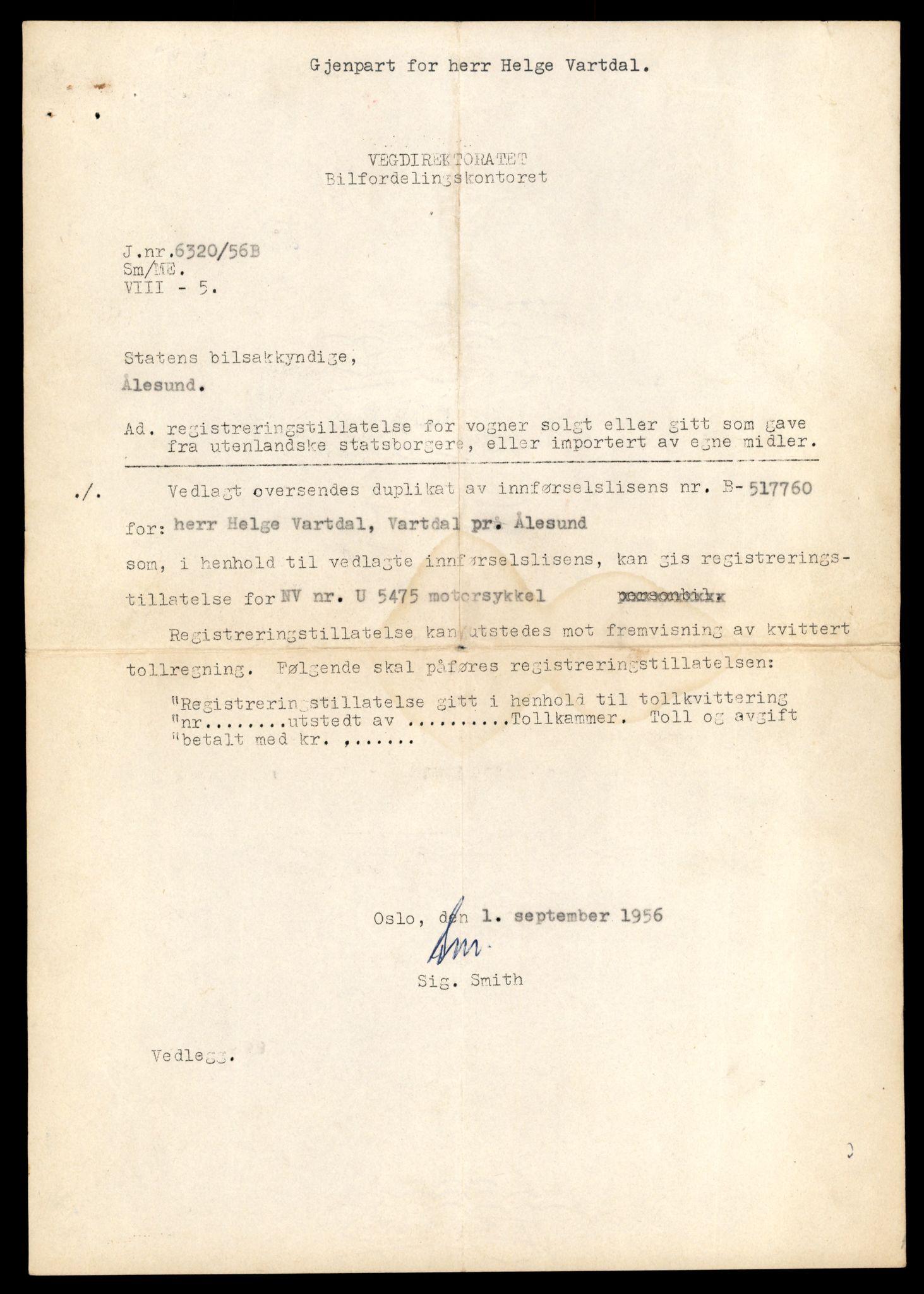 Møre og Romsdal vegkontor - Ålesund trafikkstasjon, AV/SAT-A-4099/F/Fe/L0040: Registreringskort for kjøretøy T 13531 - T 13709, 1927-1998, p. 1829