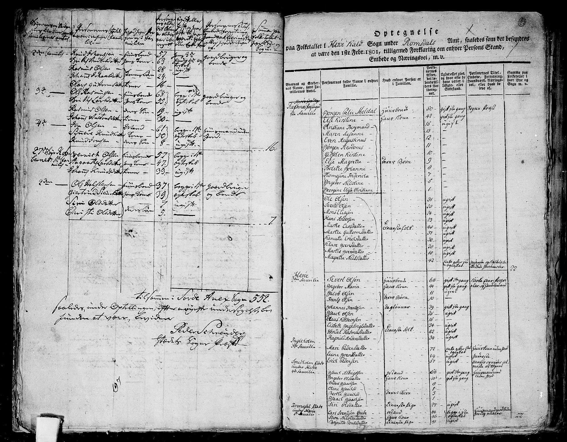 RA, 1801 census for 1515P Herøy, 1801, p. 18b-19a