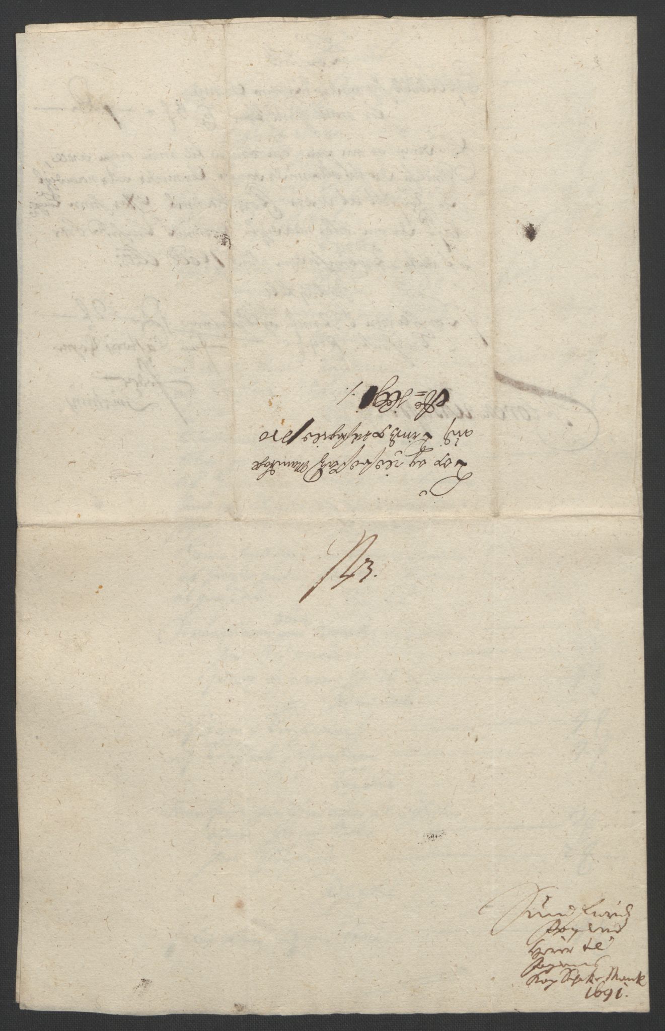 Rentekammeret inntil 1814, Reviderte regnskaper, Fogderegnskap, AV/RA-EA-4092/R53/L3420: Fogderegnskap Sunn- og Nordfjord, 1691-1692, p. 75