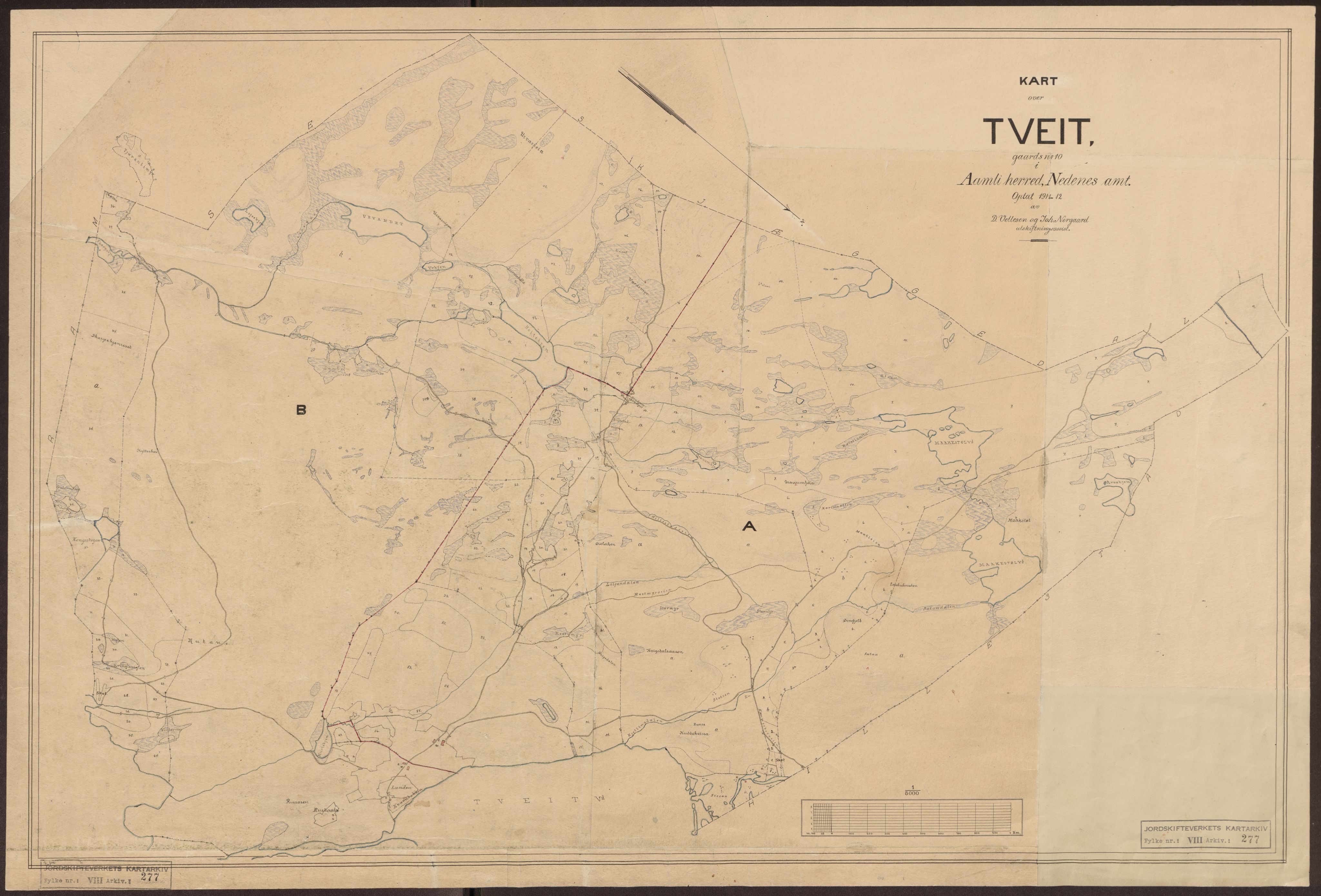 Jordskifteverkets kartarkiv, RA/S-3929/T, 1859-1988, p. 320