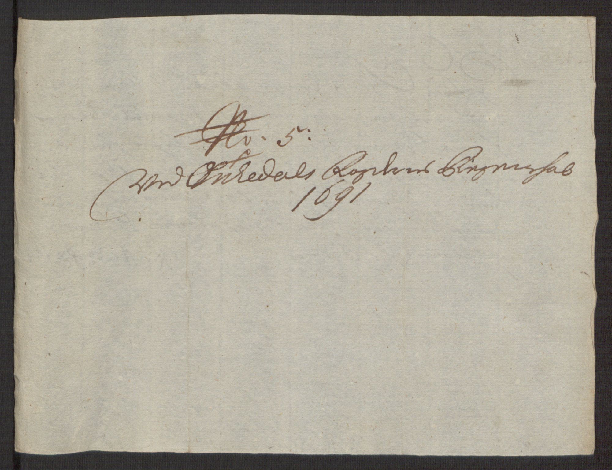 Rentekammeret inntil 1814, Reviderte regnskaper, Fogderegnskap, AV/RA-EA-4092/R58/L3937: Fogderegnskap Orkdal, 1691-1692, p. 151