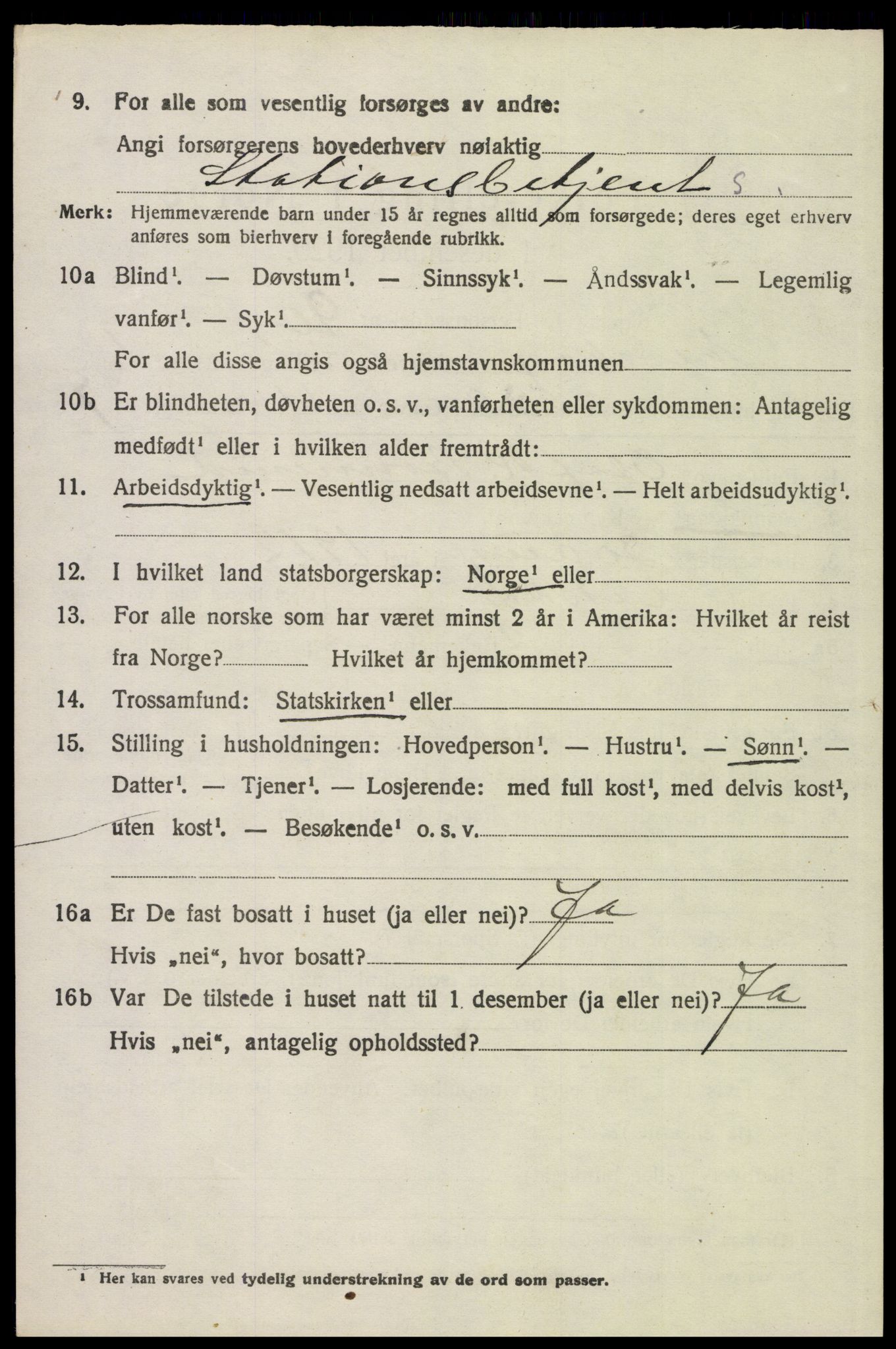 SAH, 1920 census for Eidskog, 1920, p. 12250