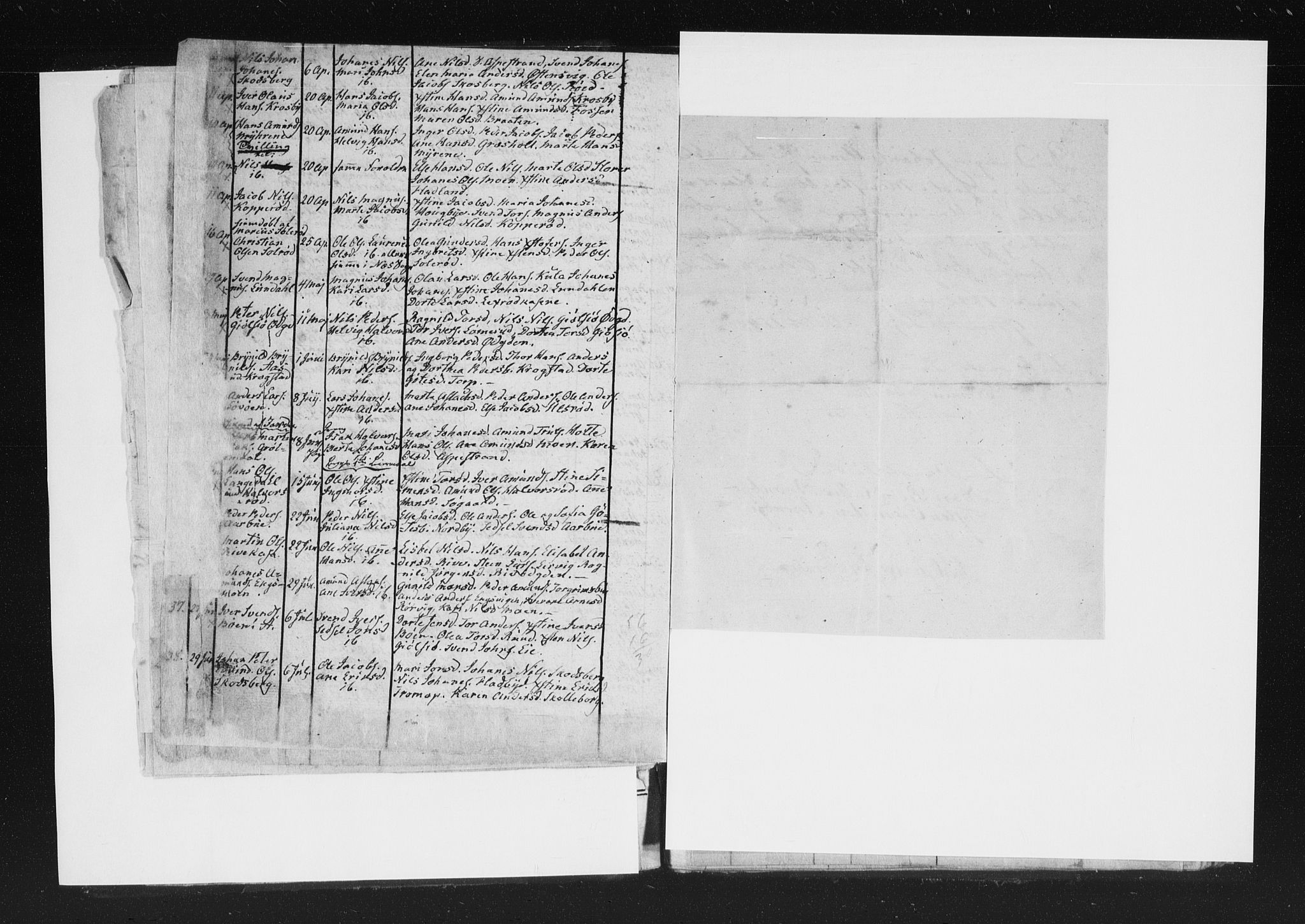 Aremark prestekontor Kirkebøker, SAO/A-10899/F/Fc/L0001: Parish register (official) no. III 1, 1814-1834, p. 223-224