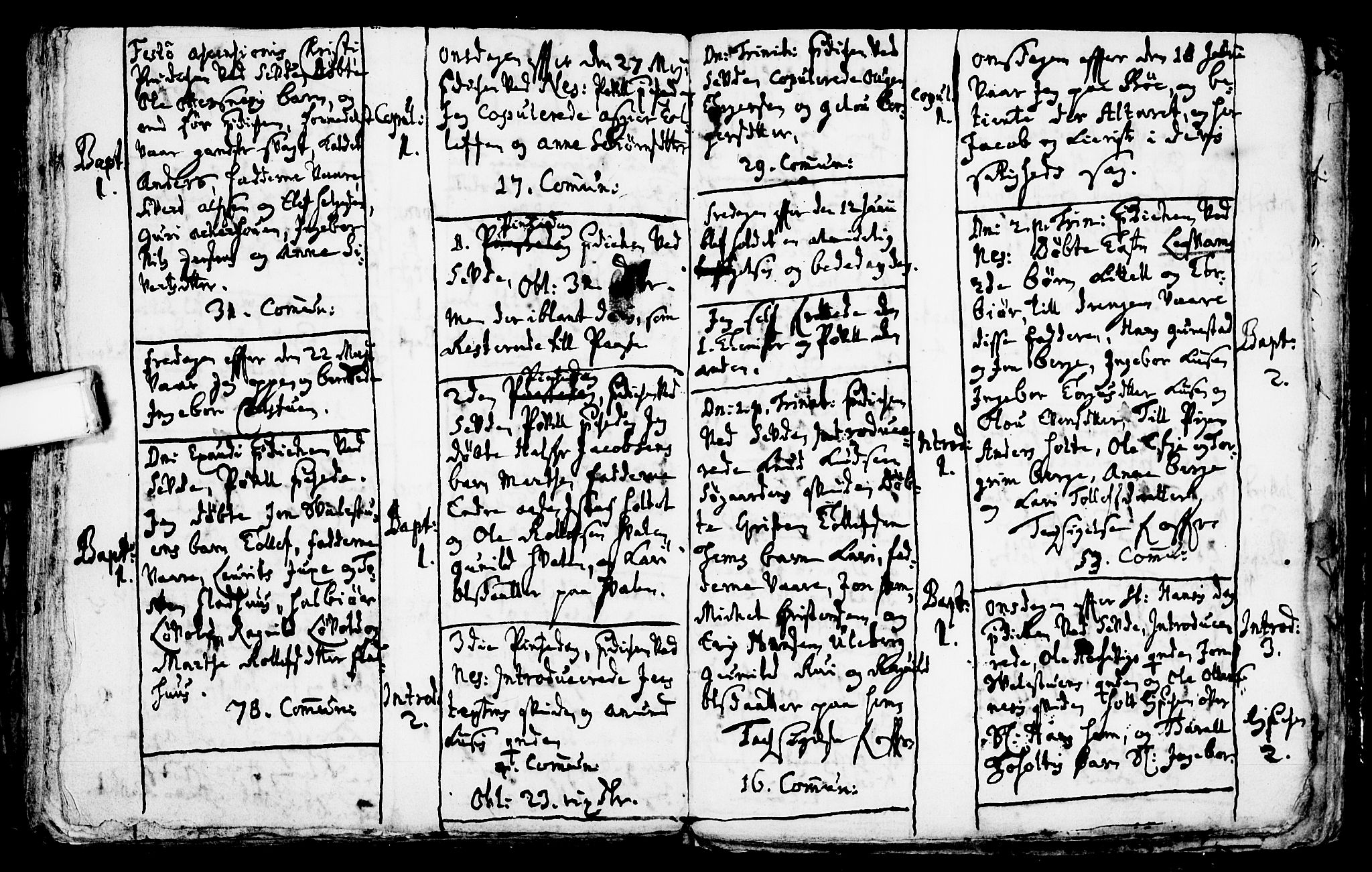 Sauherad kirkebøker, AV/SAKO-A-298/F/Fa/L0002: Parish register (official) no. I 2, 1681-1720