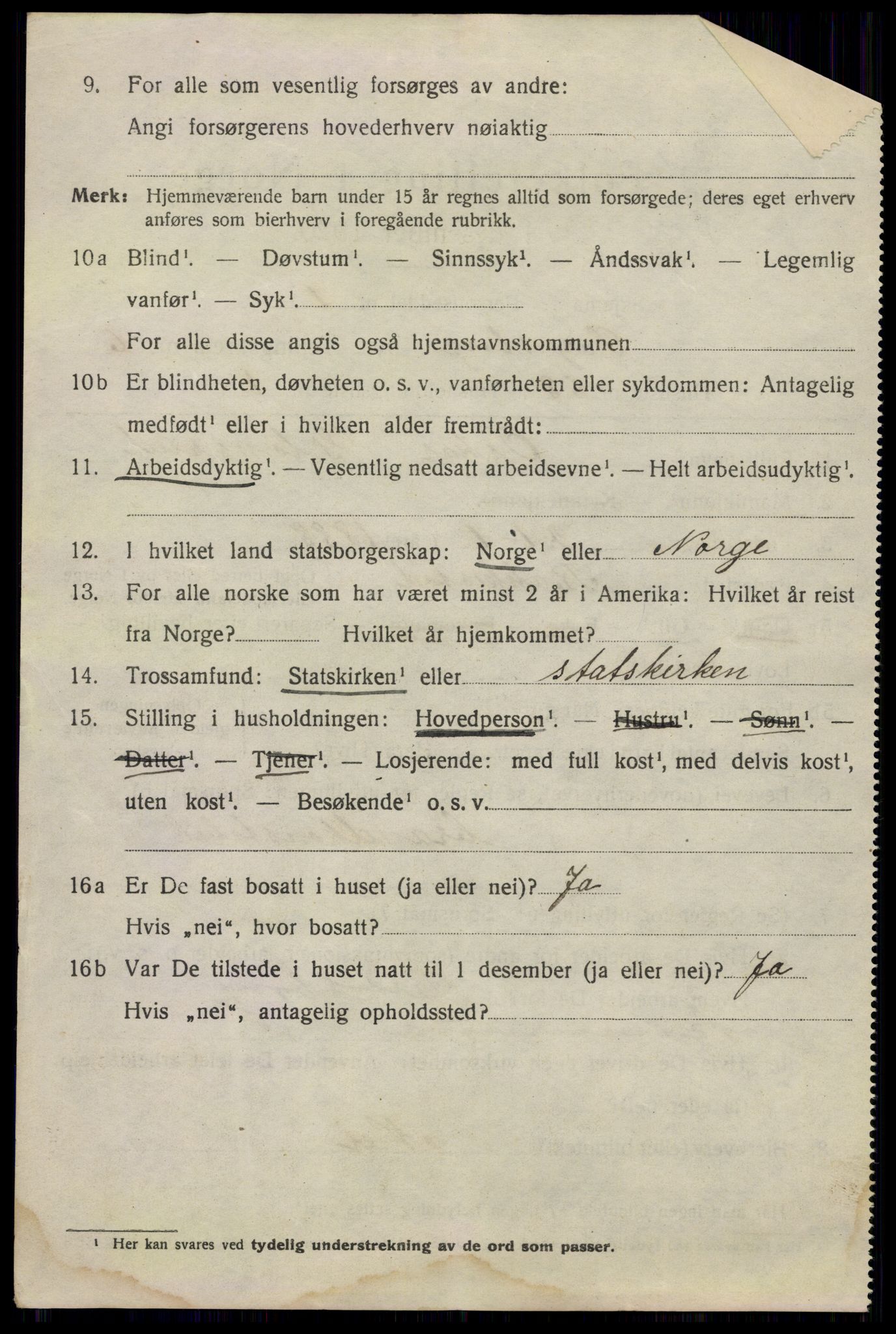 SAO, 1920 census for Sarpsborg, 1920, p. 16029