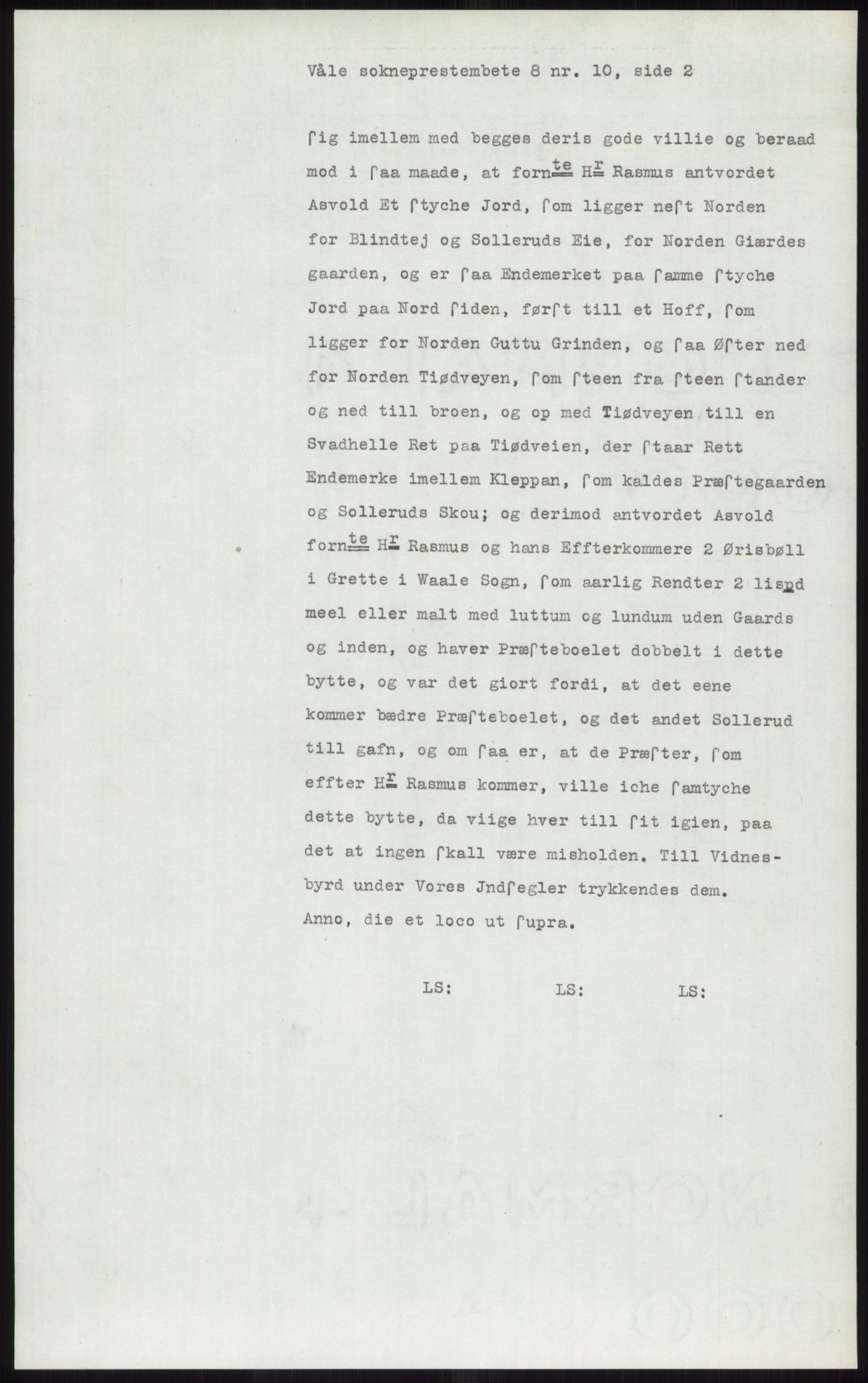 Samlinger til kildeutgivelse, Diplomavskriftsamlingen, AV/RA-EA-4053/H/Ha, p. 1156