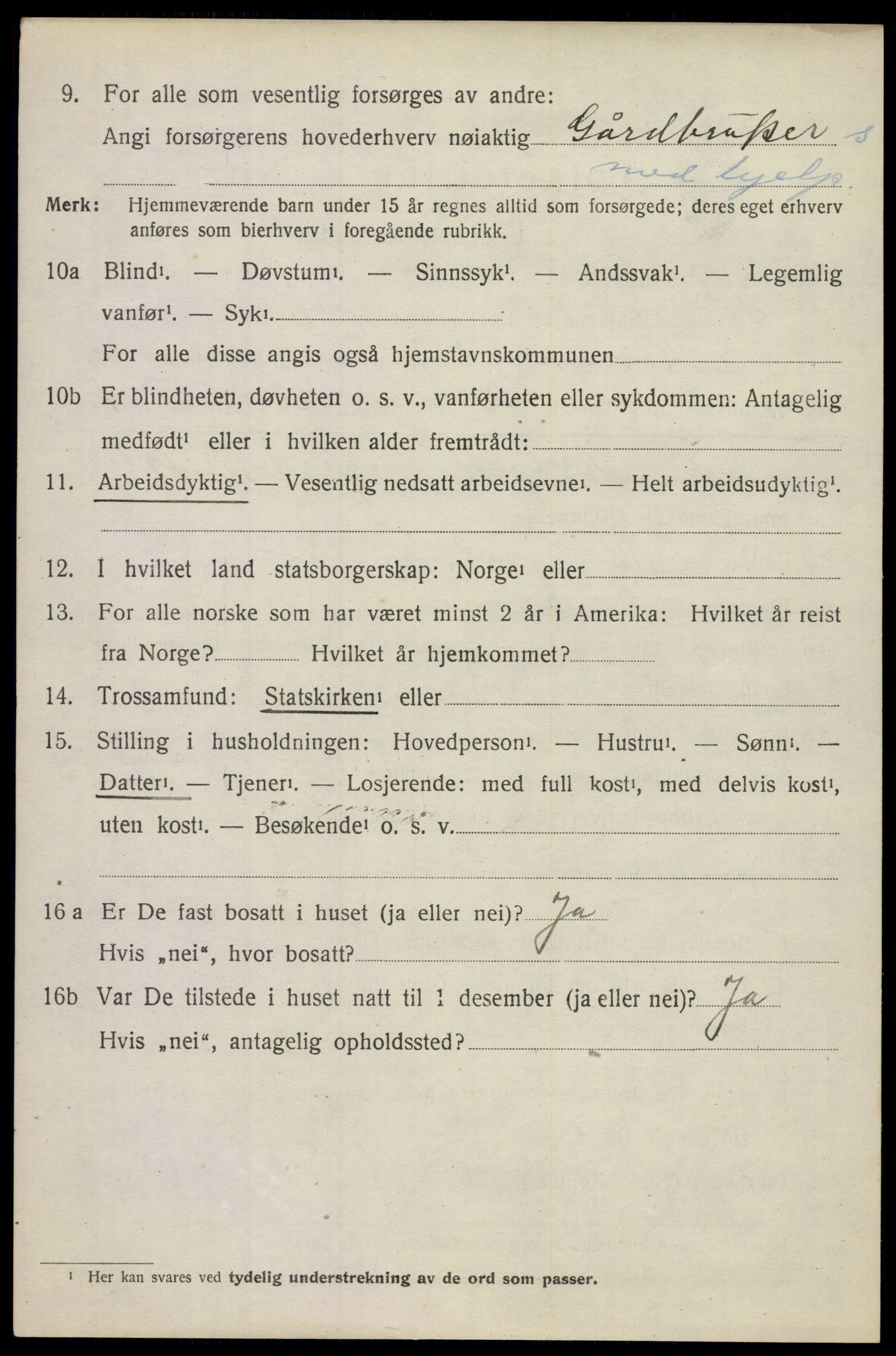 SAKO, 1920 census for Ramnes, 1920, p. 4339