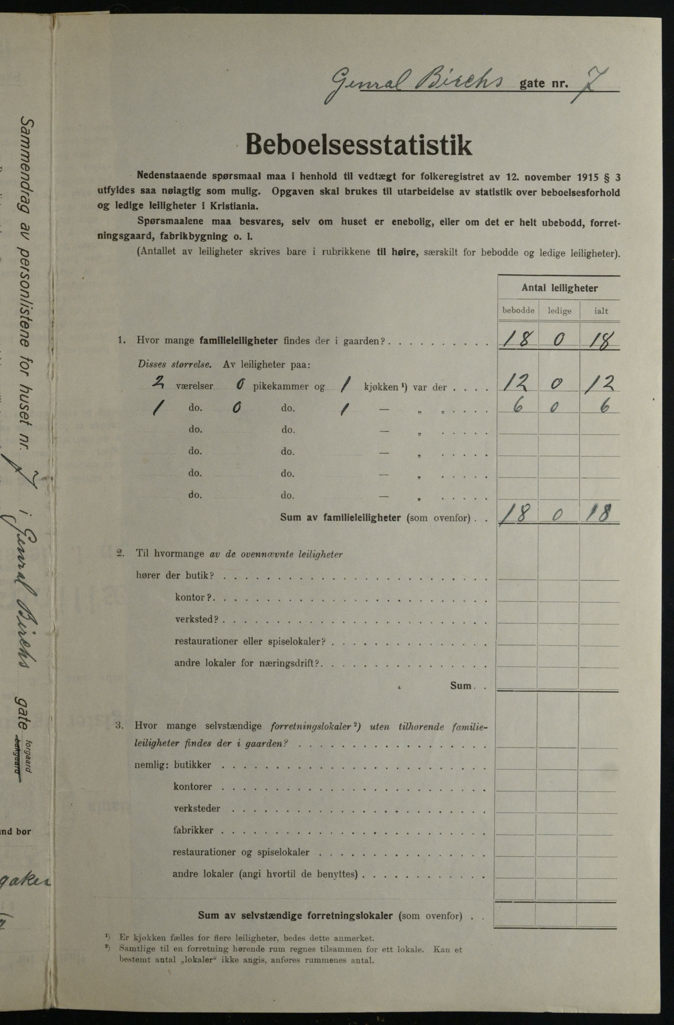 OBA, Municipal Census 1923 for Kristiania, 1923, p. 32854