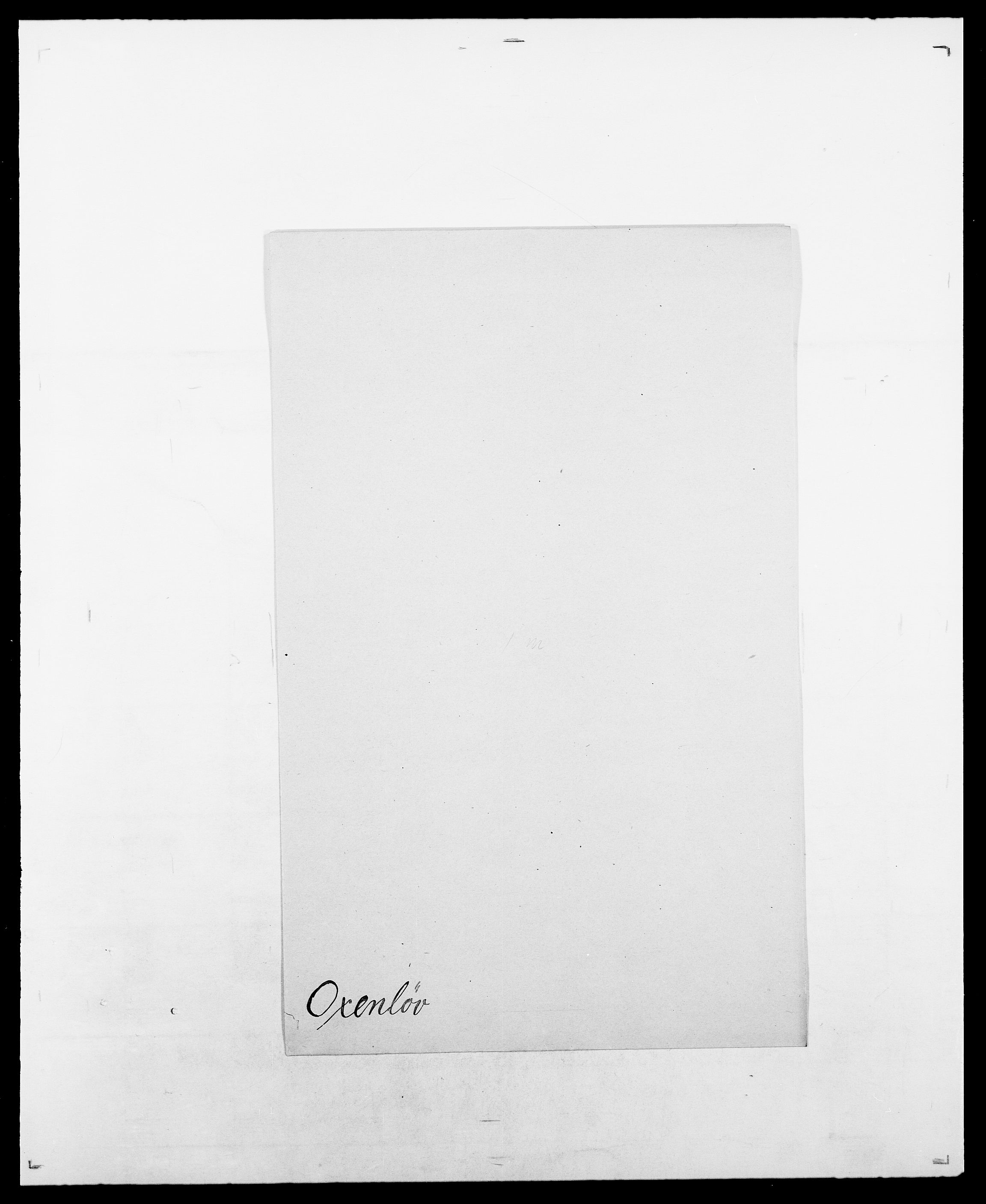 Delgobe, Charles Antoine - samling, SAO/PAO-0038/D/Da/L0029: Obel - Oxholm, p. 511