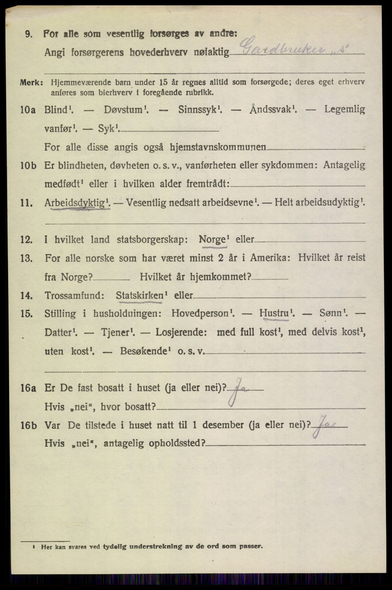 SAH, 1920 census for Østre Toten, 1920, p. 17793