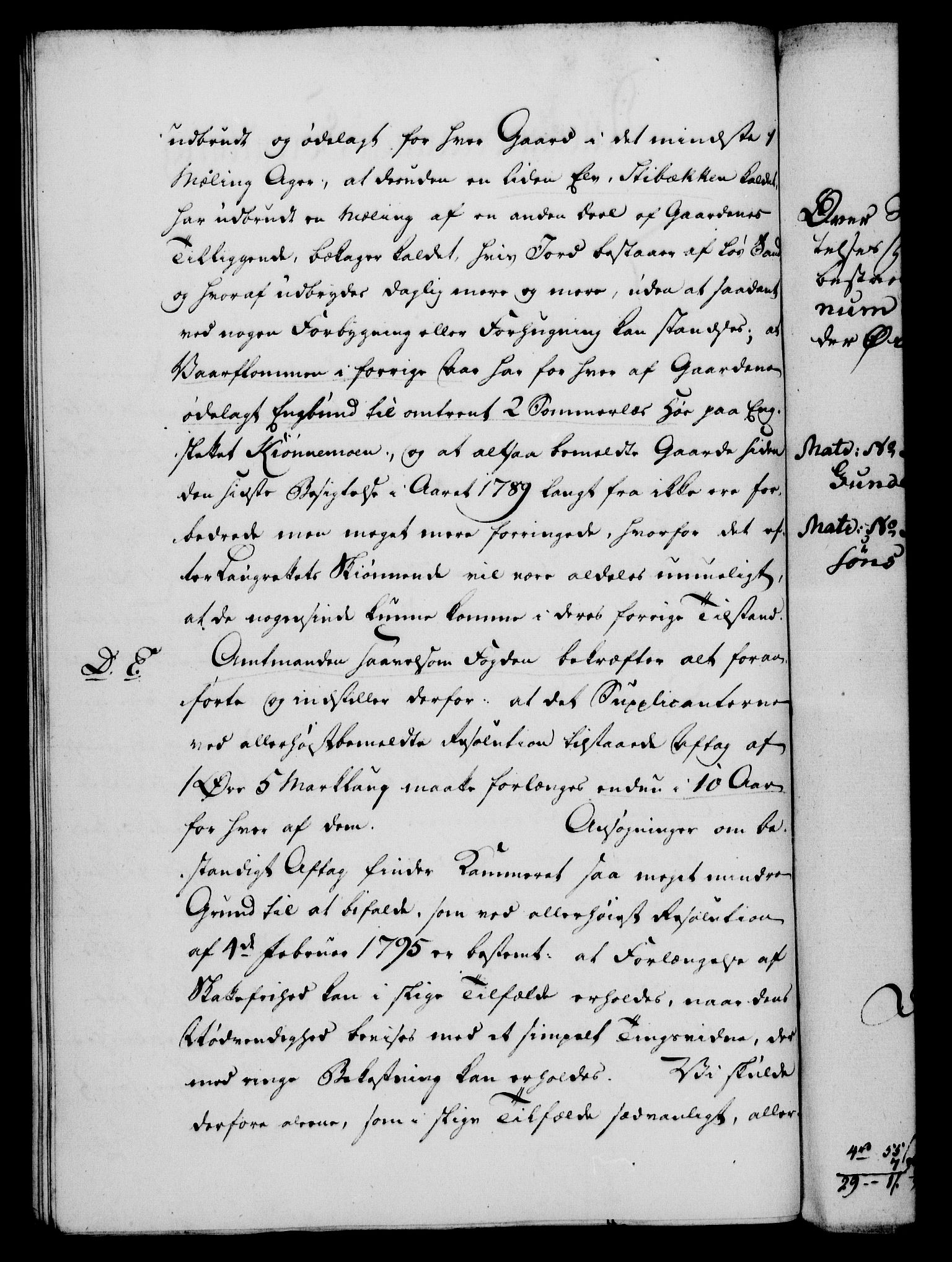 Rentekammeret, Kammerkanselliet, RA/EA-3111/G/Gf/Gfa/L0079: Norsk relasjons- og resolusjonsprotokoll (merket RK 52.79), 1797, p. 92