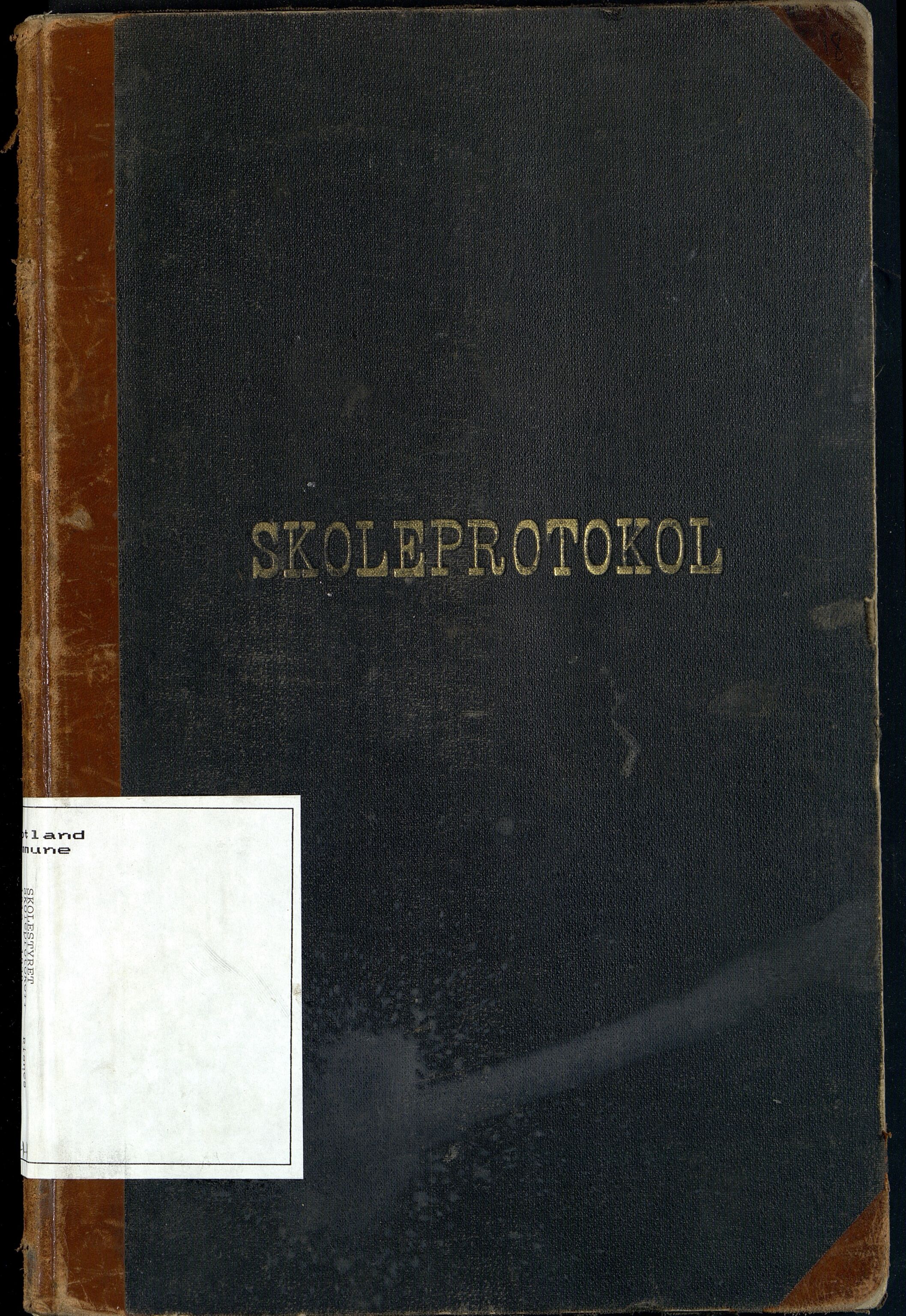 Fjotland kommune - Risnes Skole, ARKSOR/1037FJ556/H/L0004: Skoleprotokoll, 1912-1929