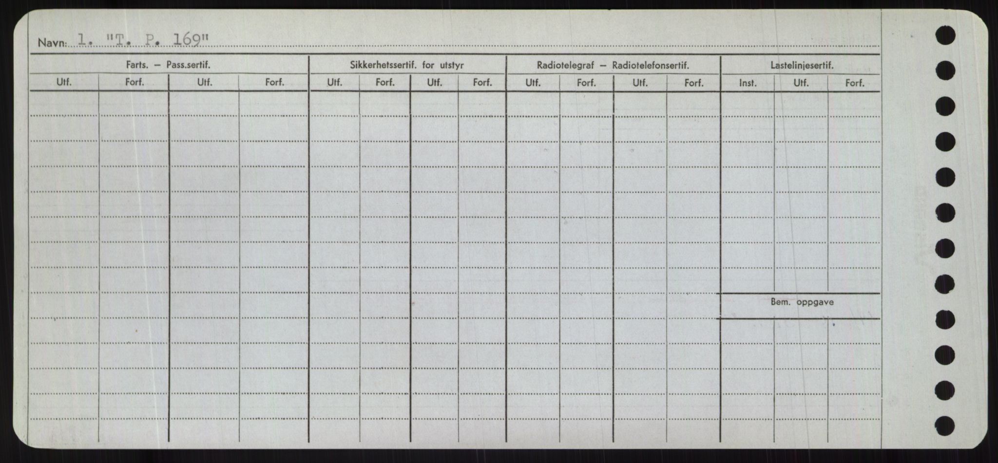 Sjøfartsdirektoratet med forløpere, Skipsmålingen, AV/RA-S-1627/H/Hc/L0001: Lektere, A-Y, p. 518