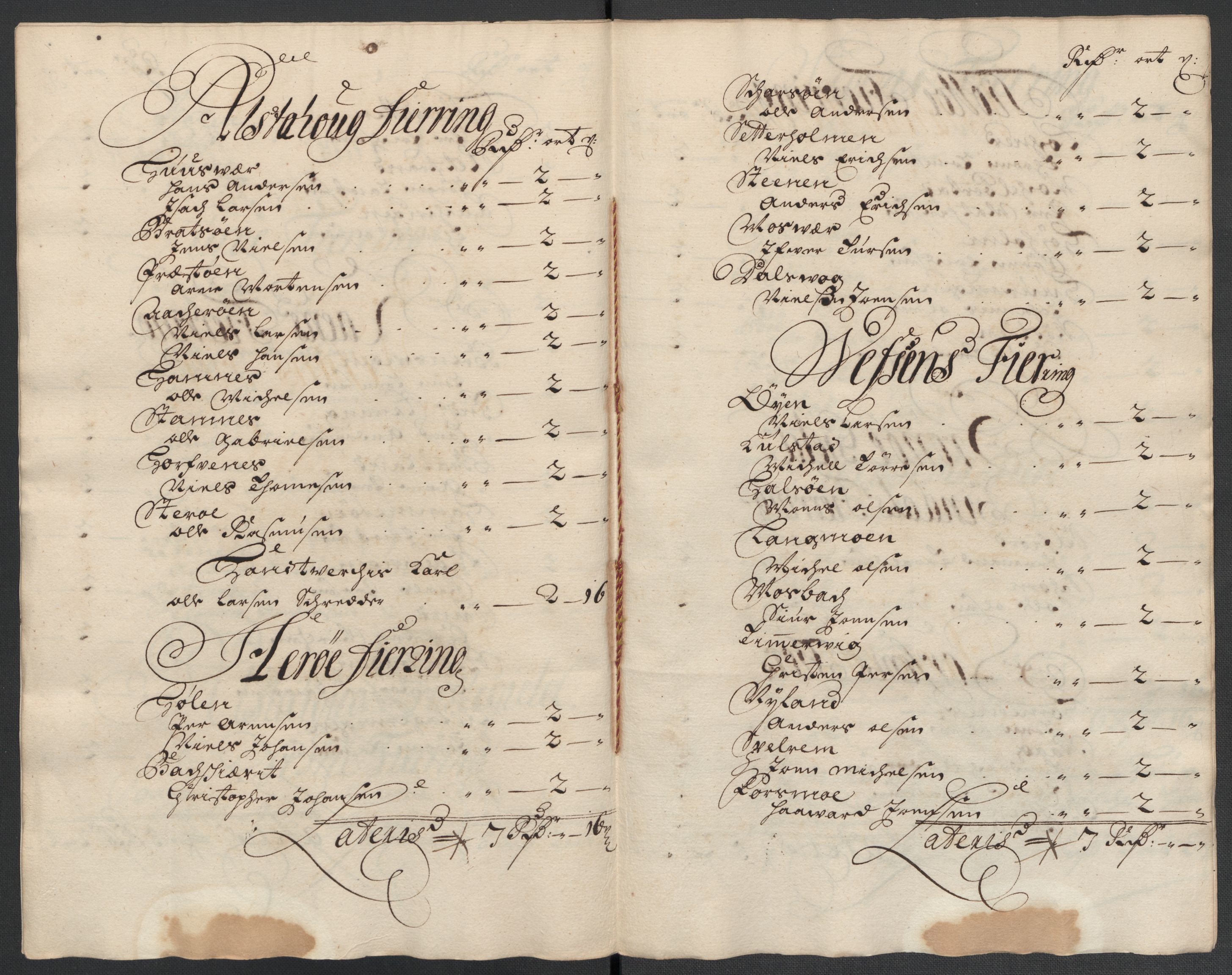 Rentekammeret inntil 1814, Reviderte regnskaper, Fogderegnskap, RA/EA-4092/R65/L4508: Fogderegnskap Helgeland, 1702-1705, p. 104