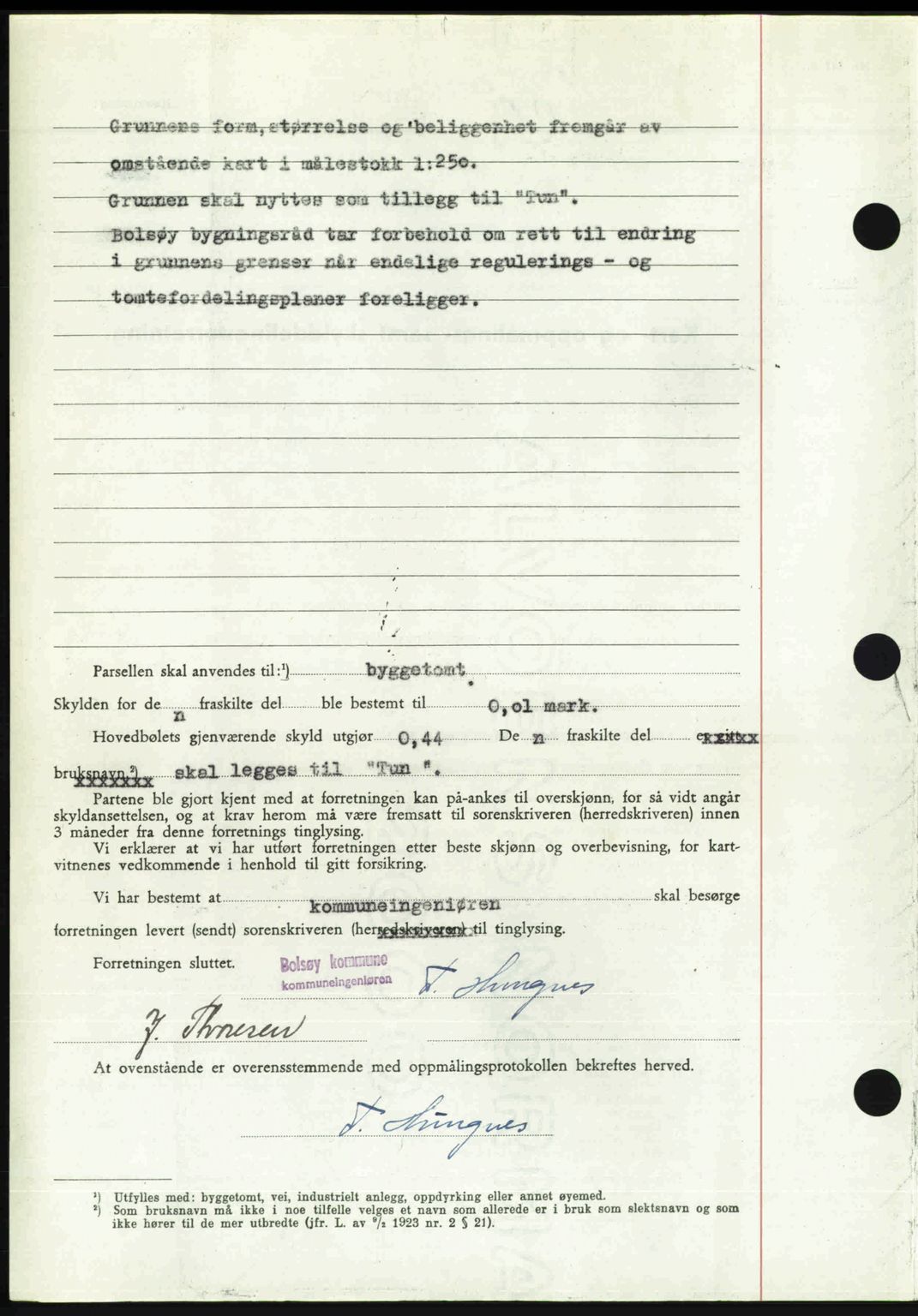 Romsdal sorenskriveri, AV/SAT-A-4149/1/2/2C: Mortgage book no. A26, 1948-1948, Diary no: : 1676/1948