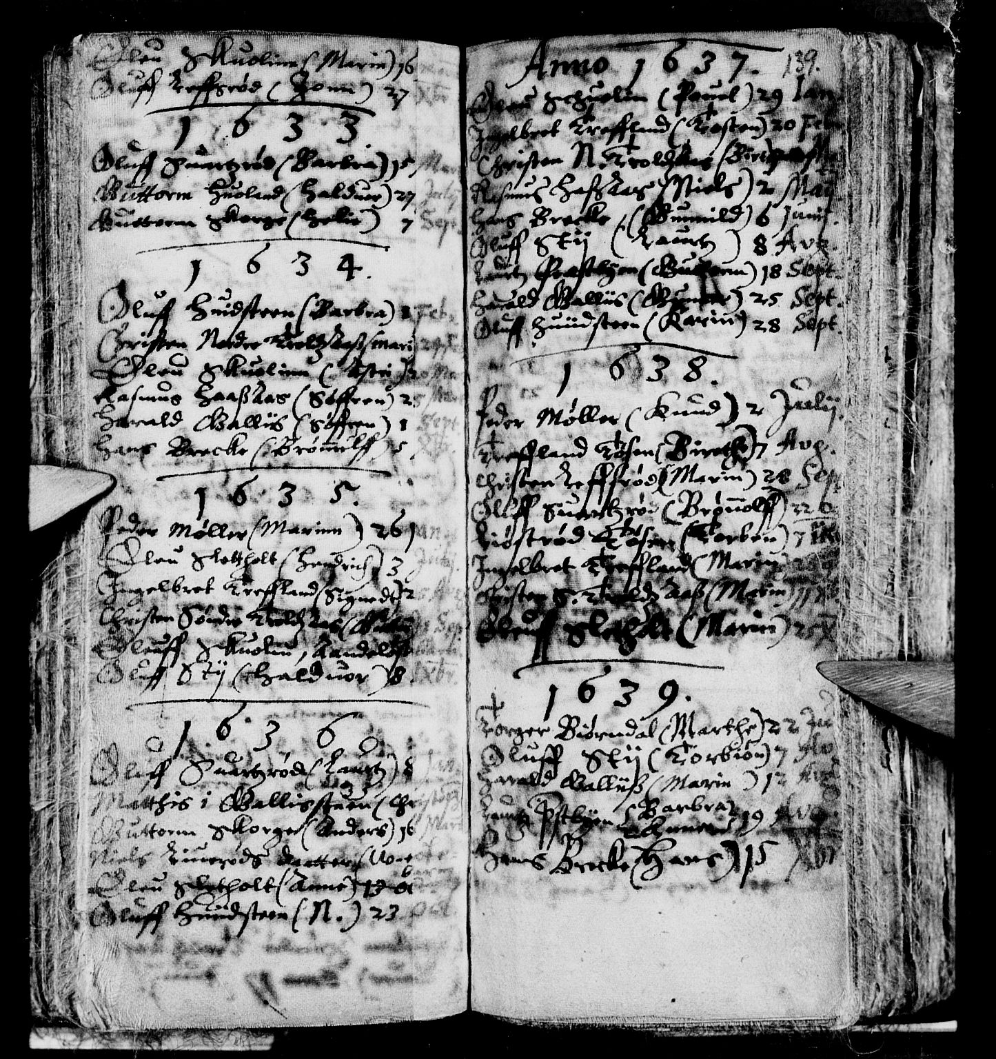 Andebu kirkebøker, SAKO/A-336/F/Fa/L0001: Parish register (official) no. 1 /2, 1623-1738, p. 139
