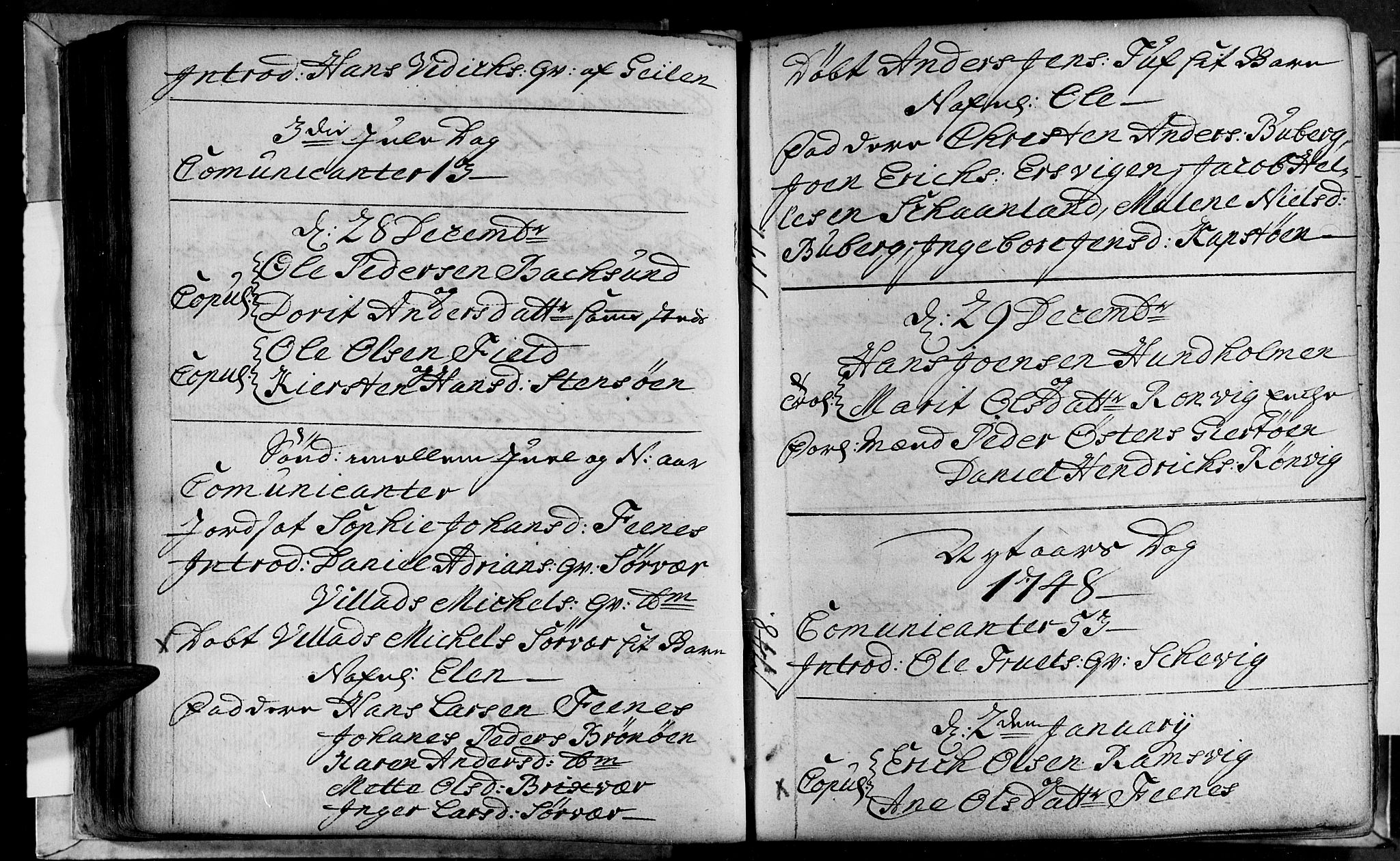 Ministerialprotokoller, klokkerbøker og fødselsregistre - Nordland, SAT/A-1459/801/L0002: Parish register (official) no. 801A02, 1744-1761