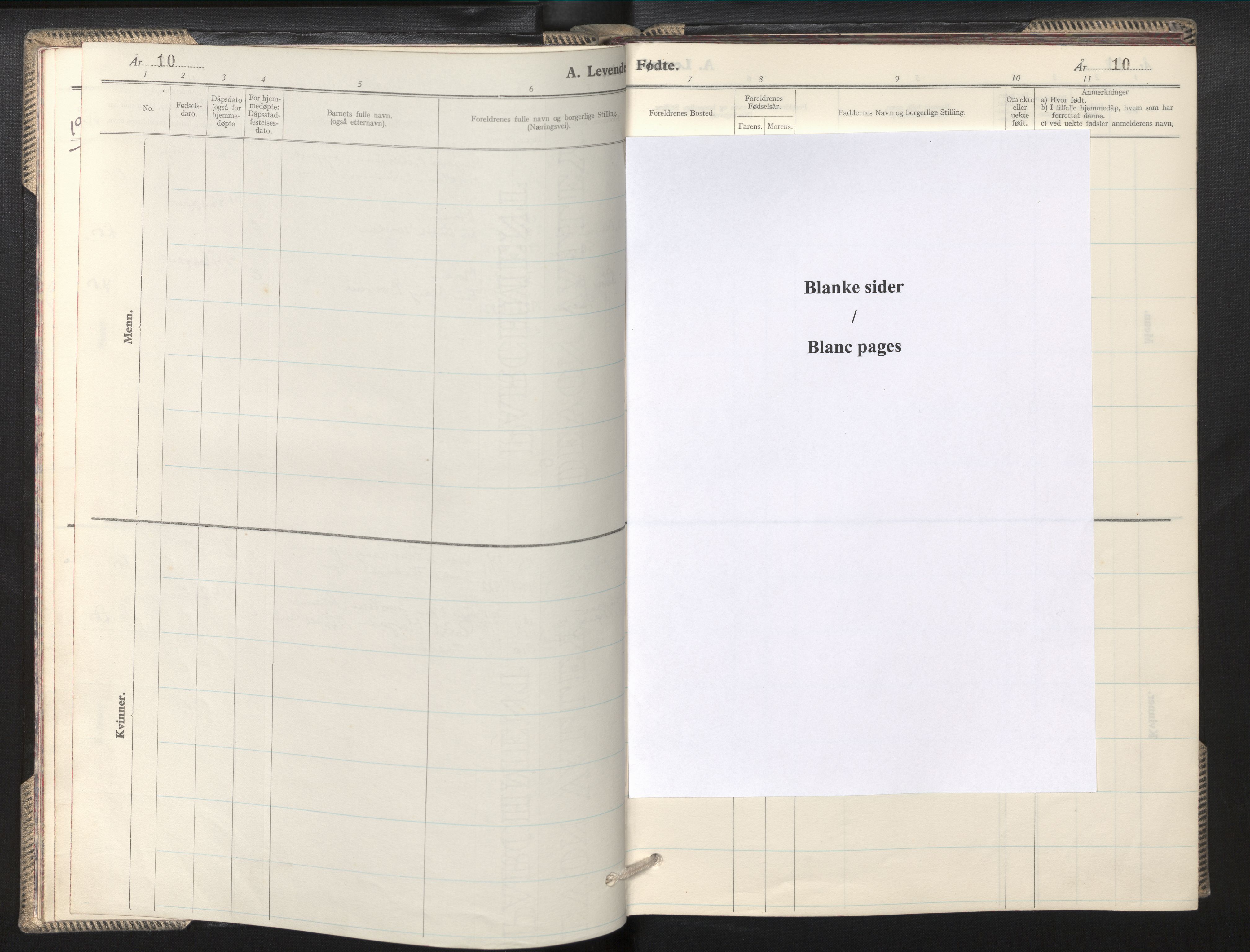 Den norske sjømannsmisjon i utlandet/Skotske havner (Leith, Glasgow), SAB/SAB/PA-0100/H/Ha/Hab/L0002: Parish register (official) no. A 2, 1940-1946, p. 10