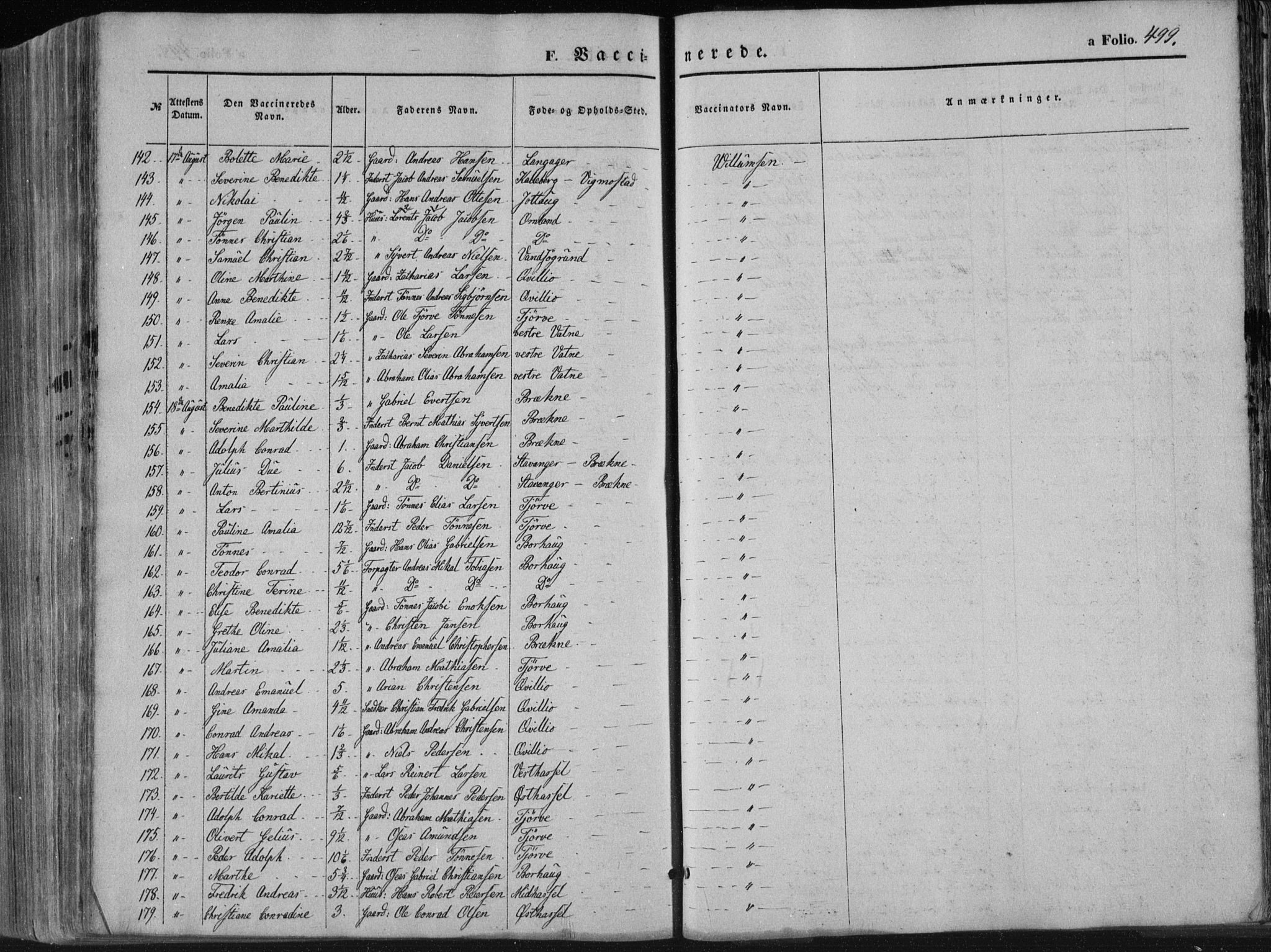 Lista sokneprestkontor, AV/SAK-1111-0027/F/Fa/L0011: Parish register (official) no. A 11, 1861-1878, p. 499