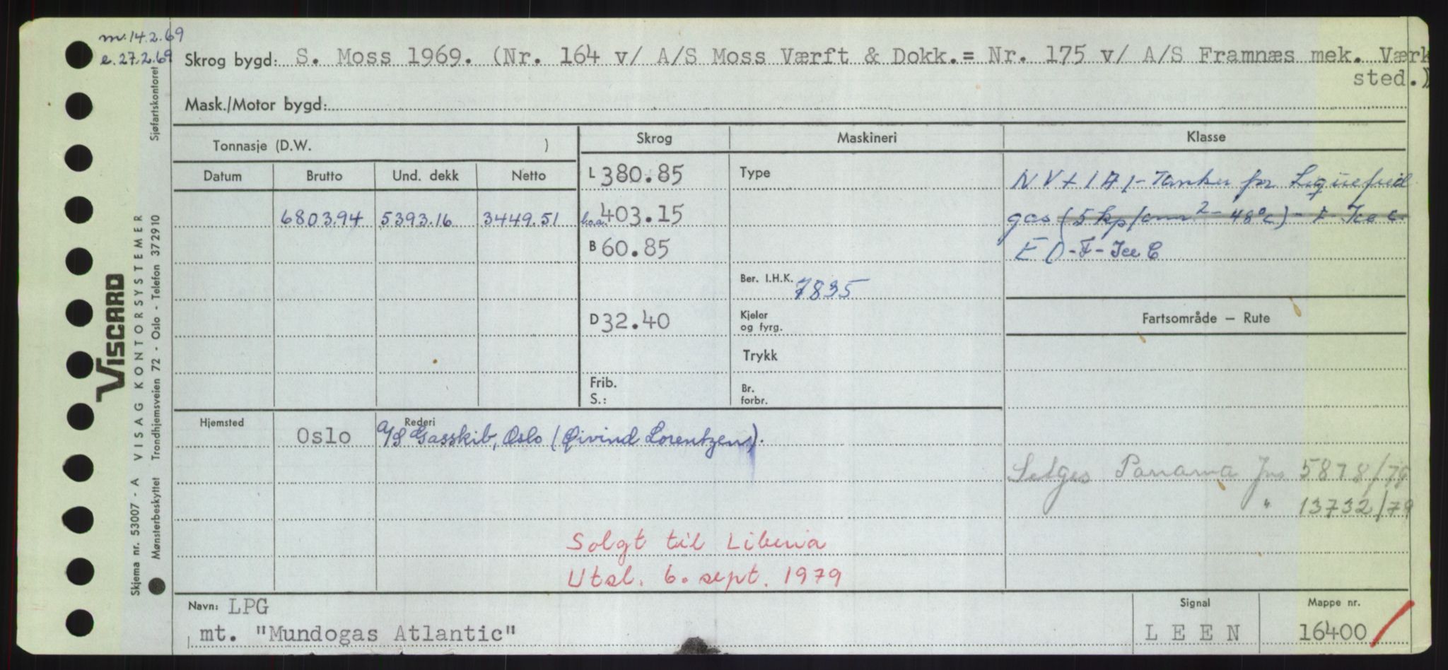 Sjøfartsdirektoratet med forløpere, Skipsmålingen, RA/S-1627/H/Hd/L0025: Fartøy, Min-Mås, p. 365