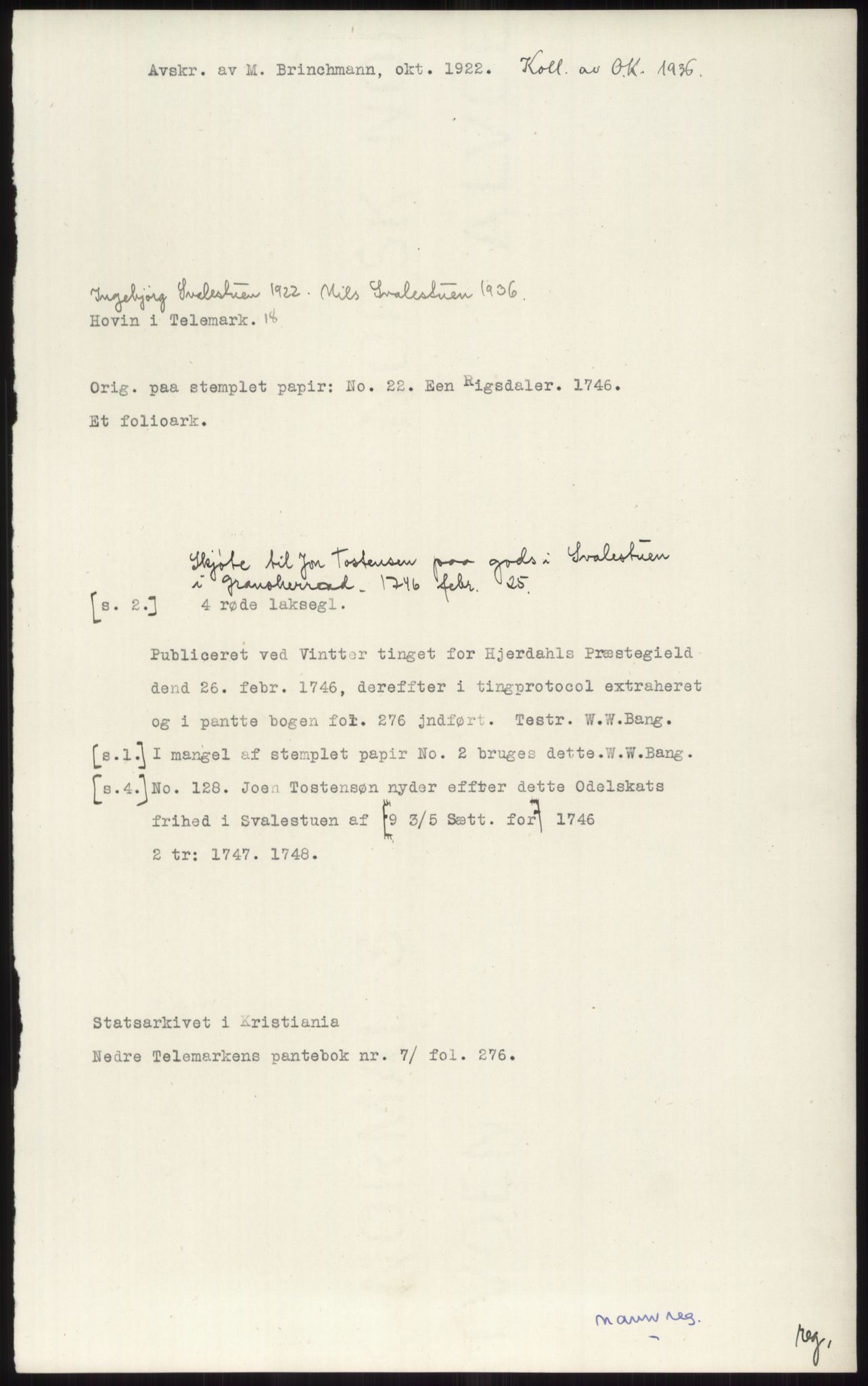 Samlinger til kildeutgivelse, Diplomavskriftsamlingen, RA/EA-4053/H/Ha, p. 3773