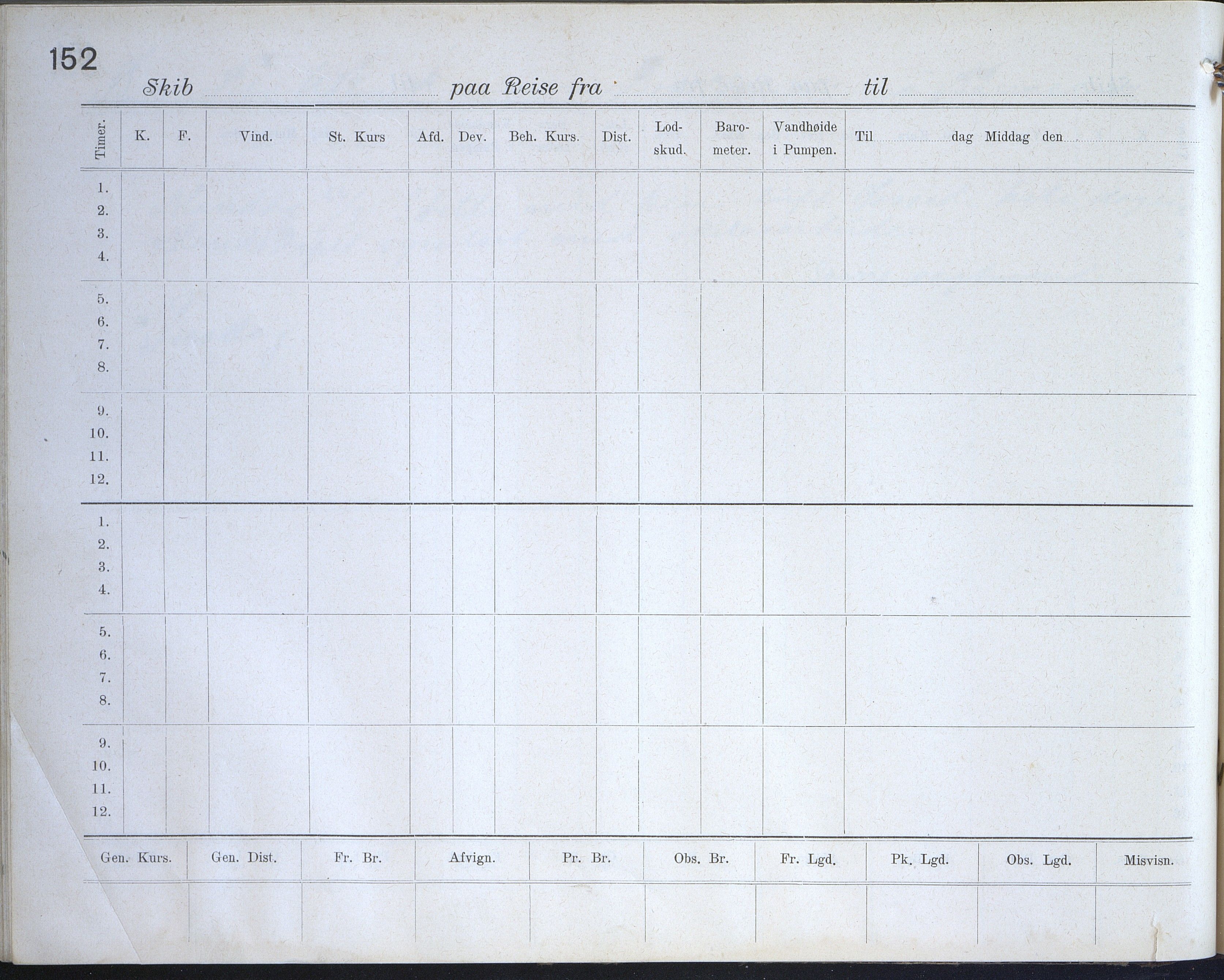 Fartøysarkivet, AAKS/PA-1934/F/L0272: Pehr Ugland (bark), 1891-1929, p. 152