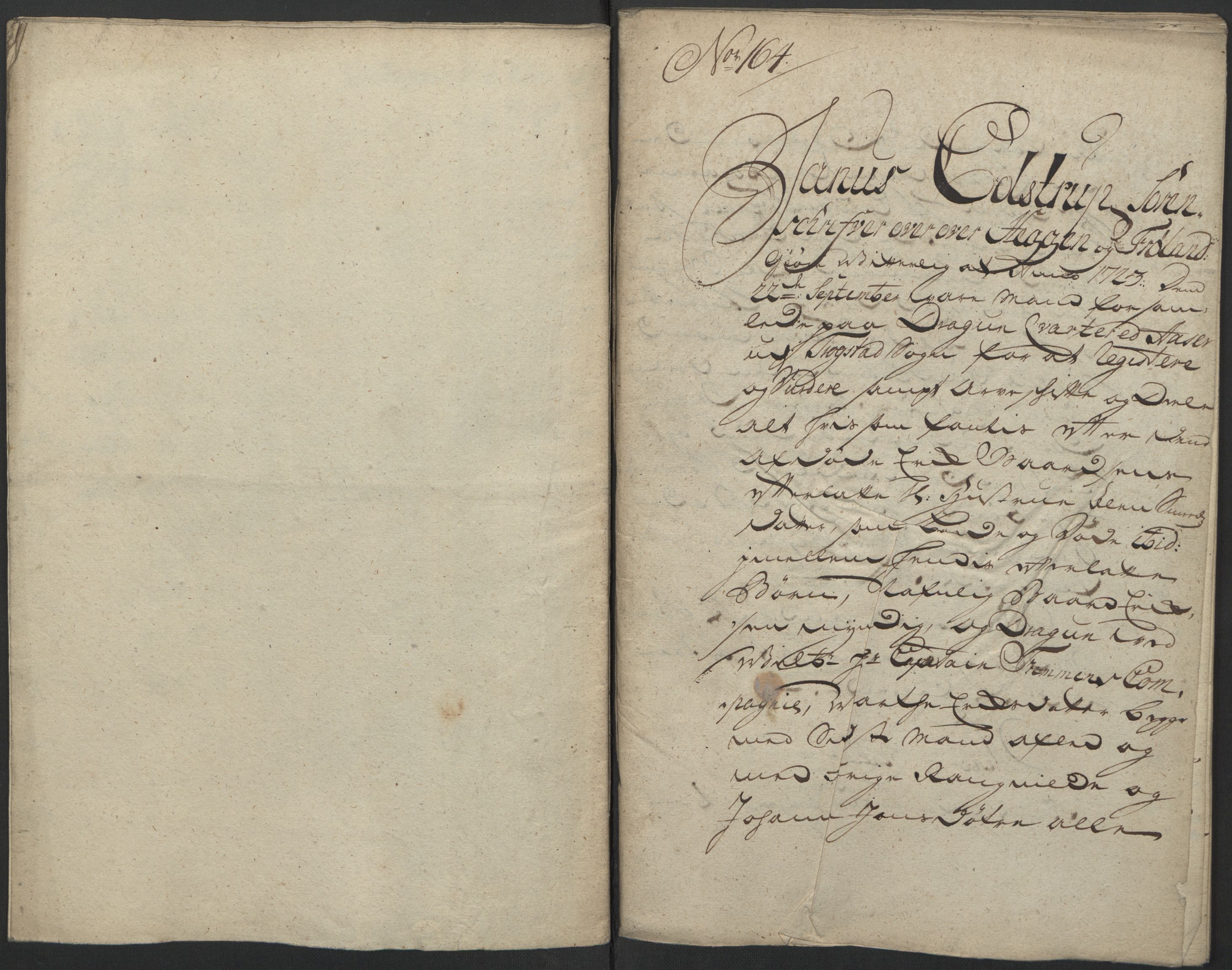 Forsvaret, Generalauditøren, AV/RA-RAFA-1772/F/Fj/Fjb/L0004: Skifter nr. 160 - 194 (1723, 1724), 1723-1724, p. 33