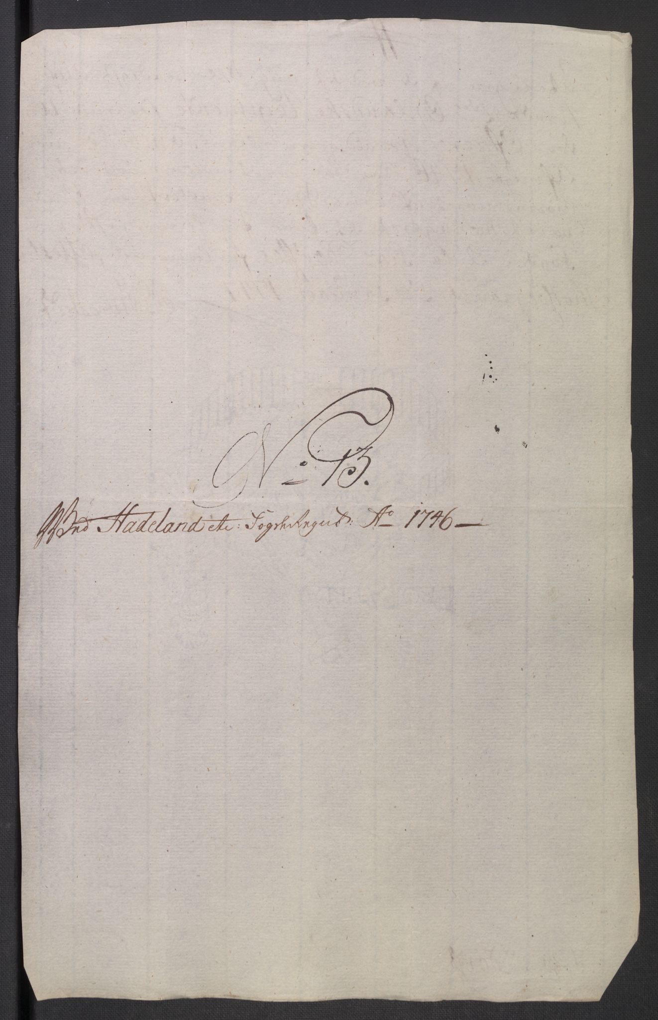 Rentekammeret inntil 1814, Reviderte regnskaper, Fogderegnskap, AV/RA-EA-4092/R18/L1345: Fogderegnskap Hadeland, Toten og Valdres, 1745-1746, p. 396