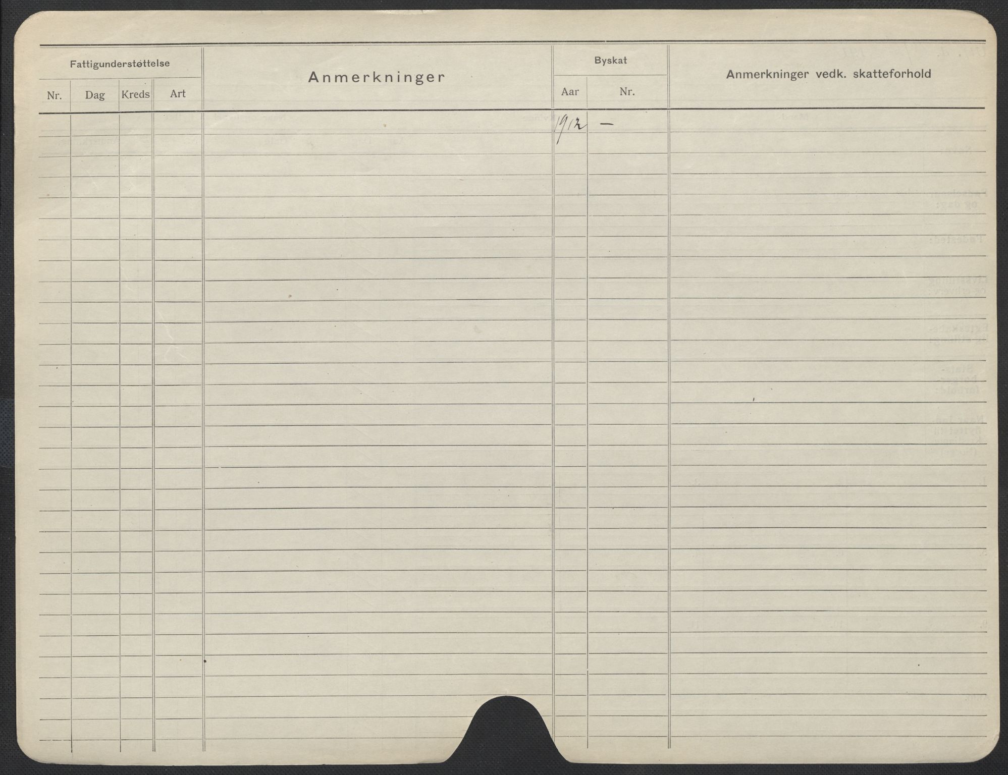 Oslo folkeregister, Registerkort, SAO/A-11715/F/Fa/Fac/L0011: Menn, 1906-1914, p. 1200b