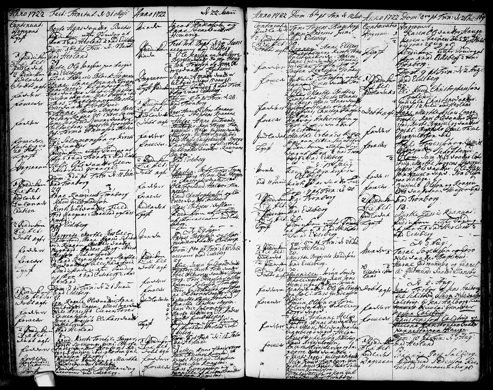Eidsberg prestekontor Kirkebøker, SAO/A-10905/F/Fa/L0001: Parish register (official) no. I 1, 1710-1730, p. 168-169