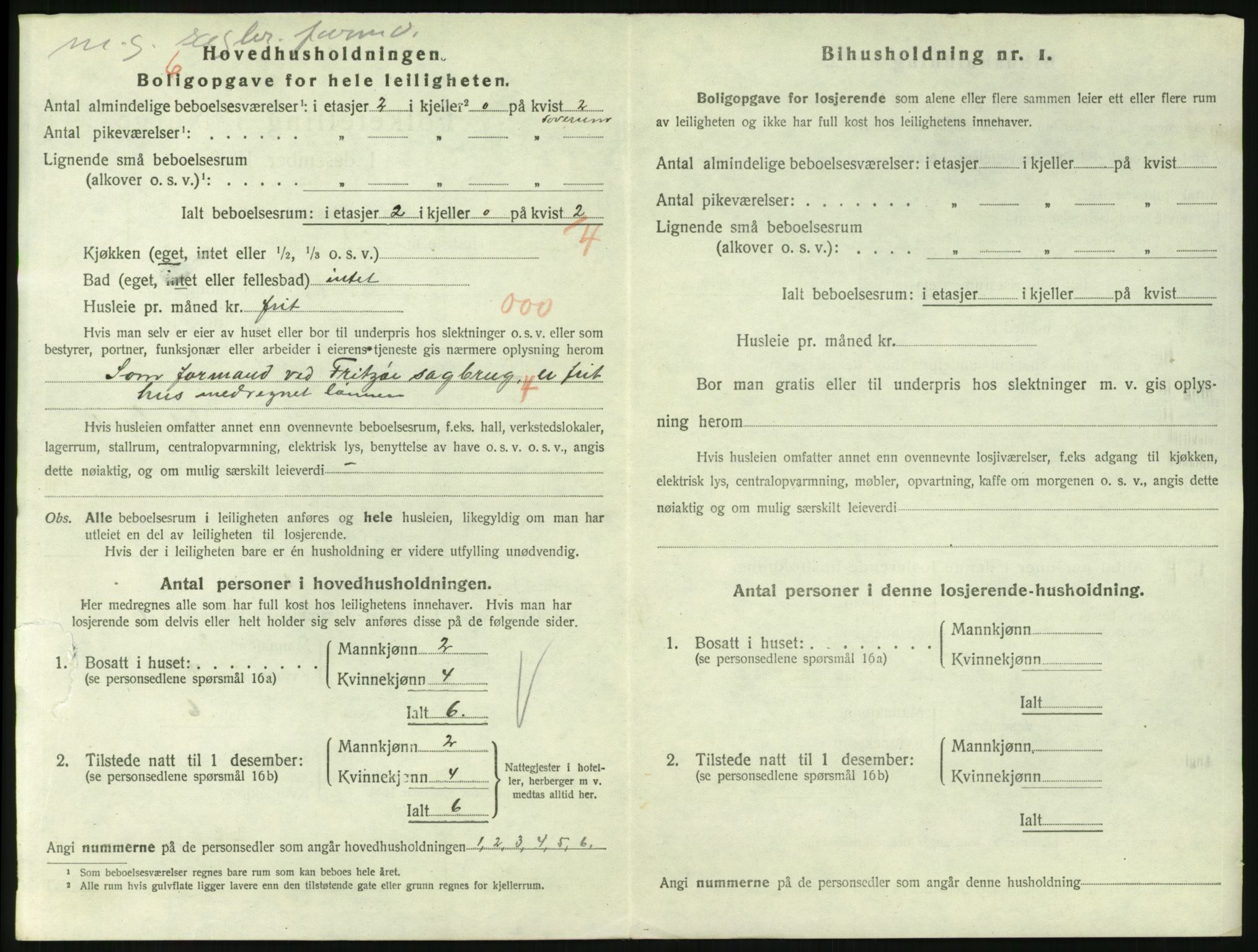 SAKO, 1920 census for Larvik, 1920, p. 4167