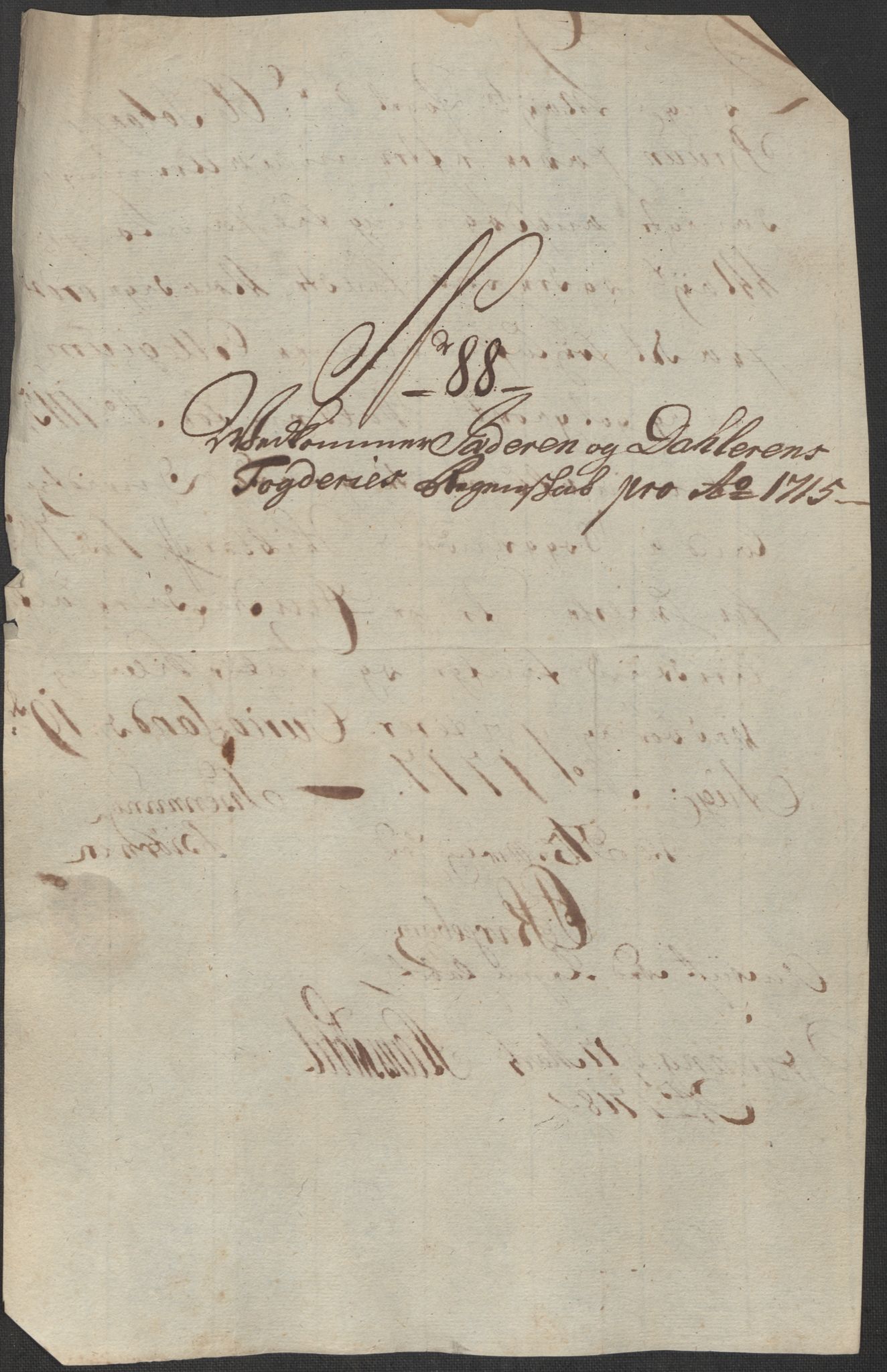 Rentekammeret inntil 1814, Reviderte regnskaper, Fogderegnskap, AV/RA-EA-4092/R46/L2740: Fogderegnskap Jæren og Dalane, 1715-1716, p. 274