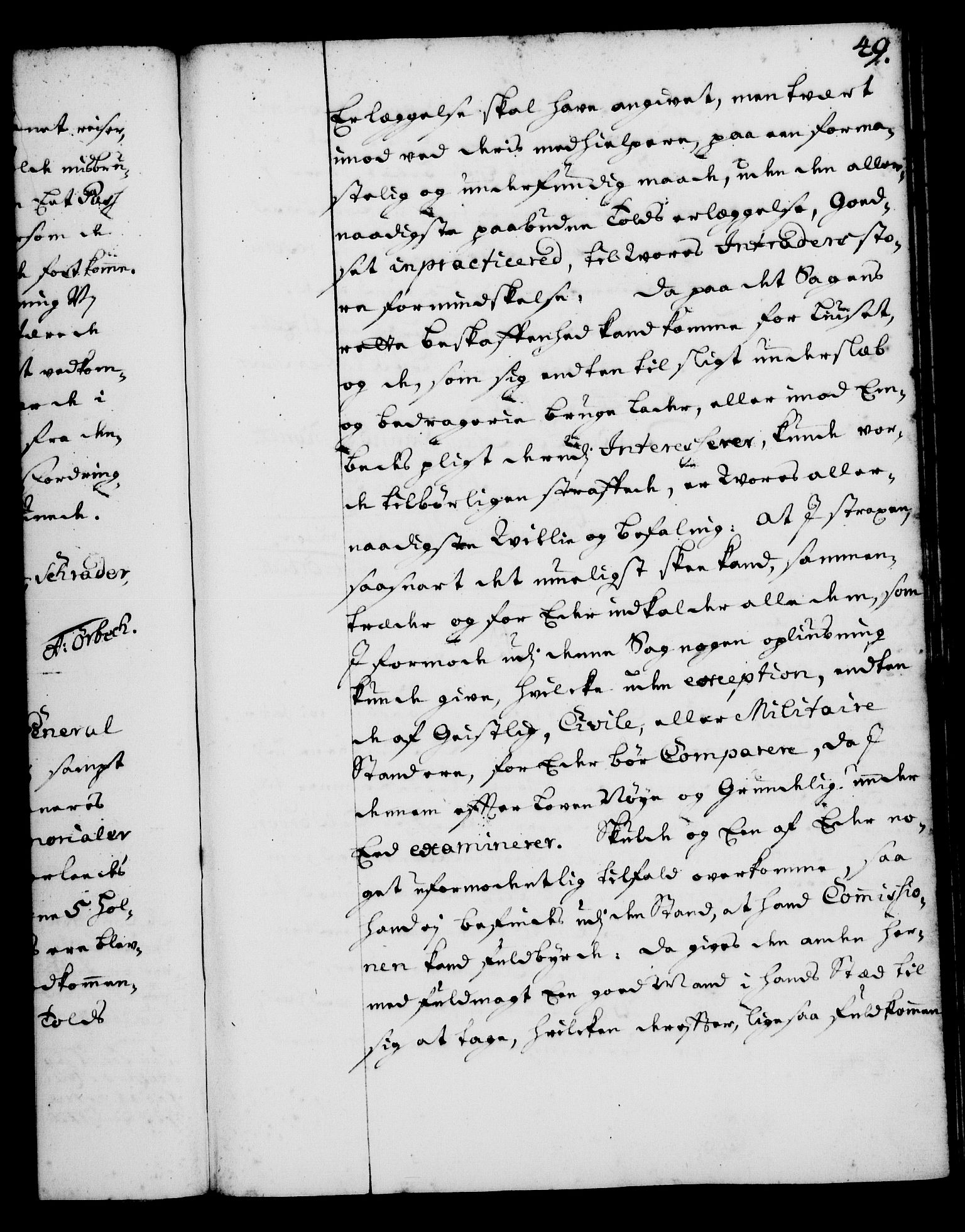 Rentekammeret, Kammerkanselliet, RA/EA-3111/G/Gg/Gga/L0001: Norsk ekspedisjonsprotokoll med register (merket RK 53.1), 1720-1723, p. 49