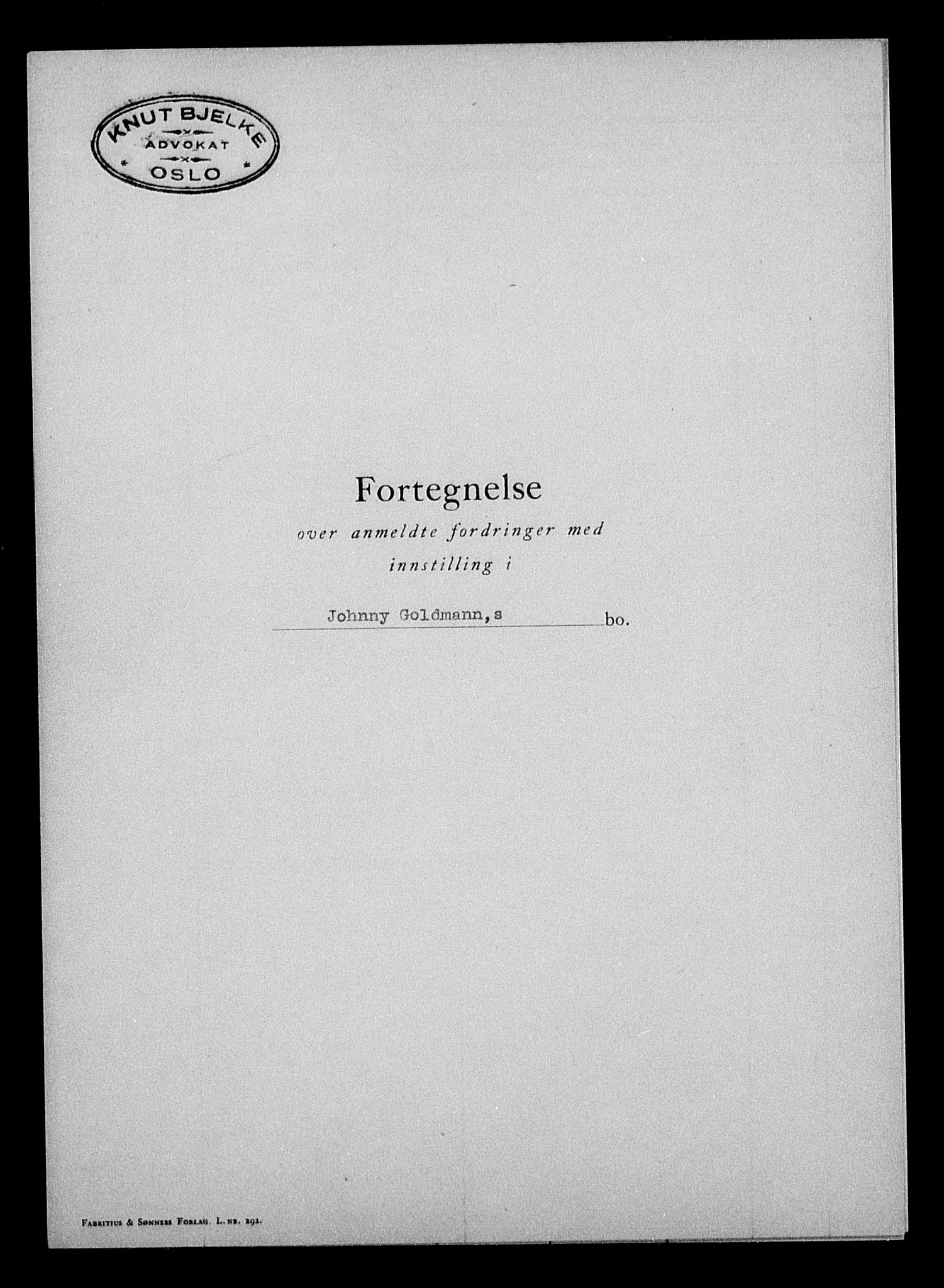 Justisdepartementet, Tilbakeføringskontoret for inndratte formuer, AV/RA-S-1564/H/Hc/Hcc/L0939: --, 1945-1947, p. 485