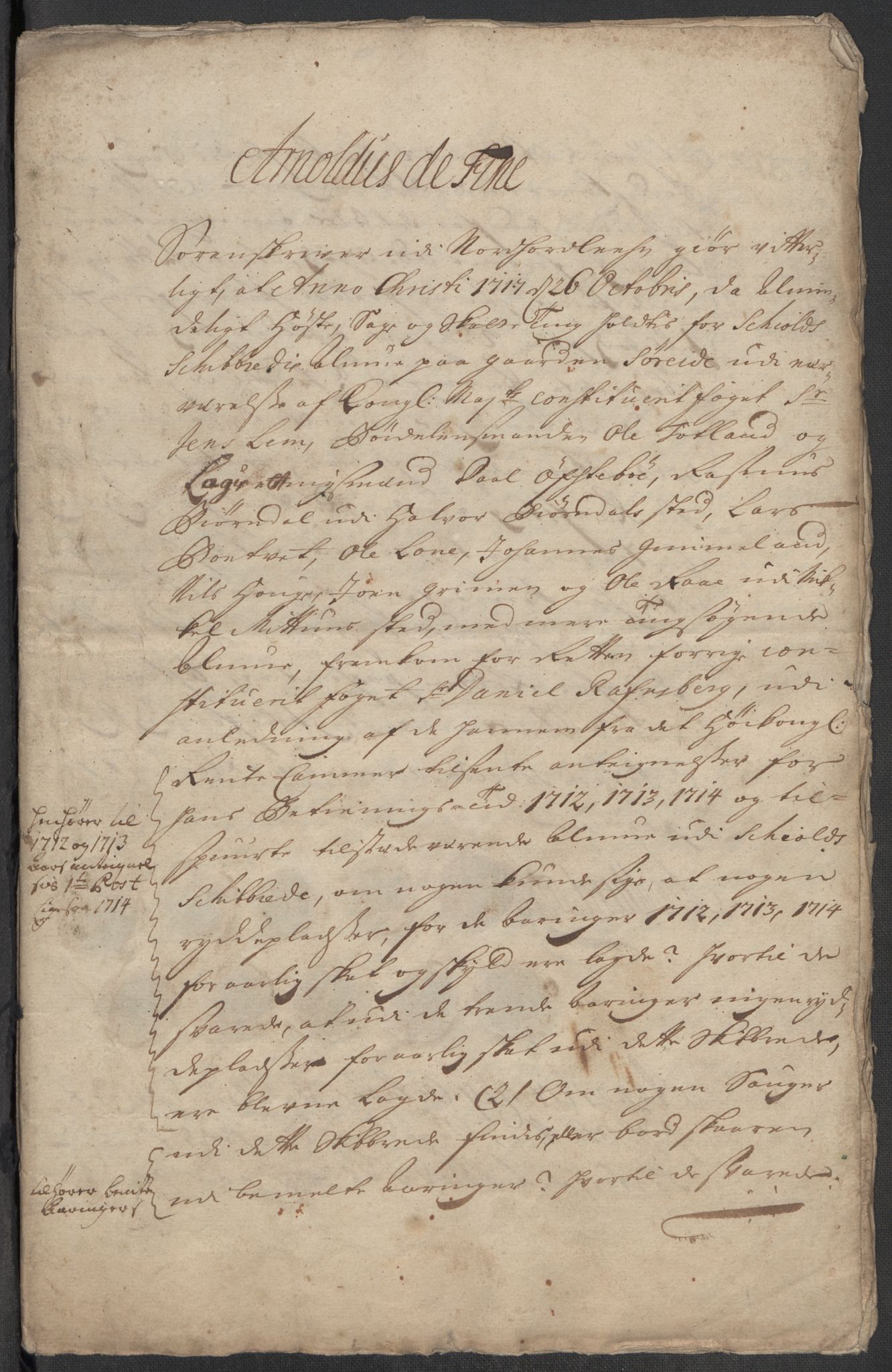Rentekammeret inntil 1814, Reviderte regnskaper, Fogderegnskap, AV/RA-EA-4092/R51/L3196: Fogderegnskap Nordhordland og Voss, 1713, p. 28