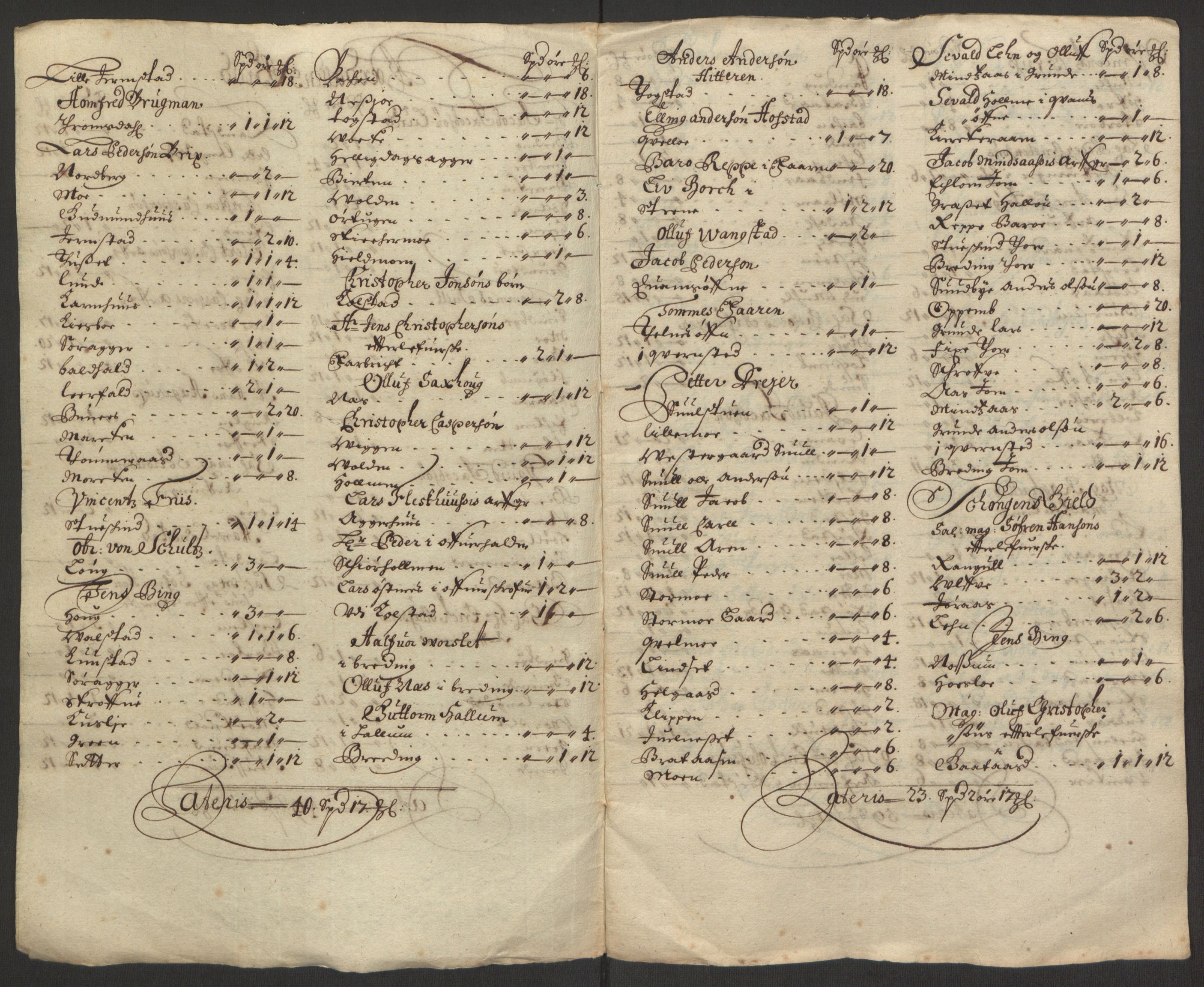 Rentekammeret inntil 1814, Reviderte regnskaper, Fogderegnskap, AV/RA-EA-4092/R62/L4186: Fogderegnskap Stjørdal og Verdal, 1693-1694, p. 221